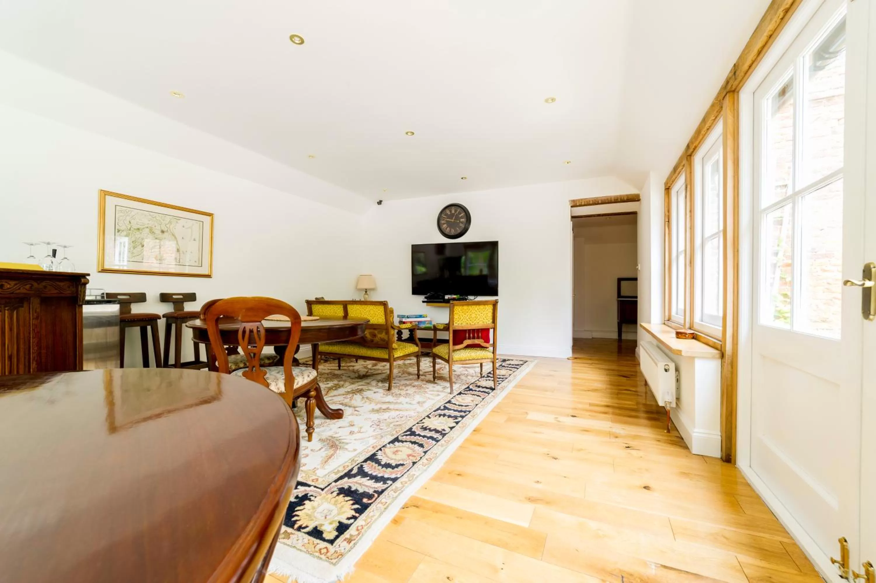 Seating Area in Molland Manor House Bed & Breakfast