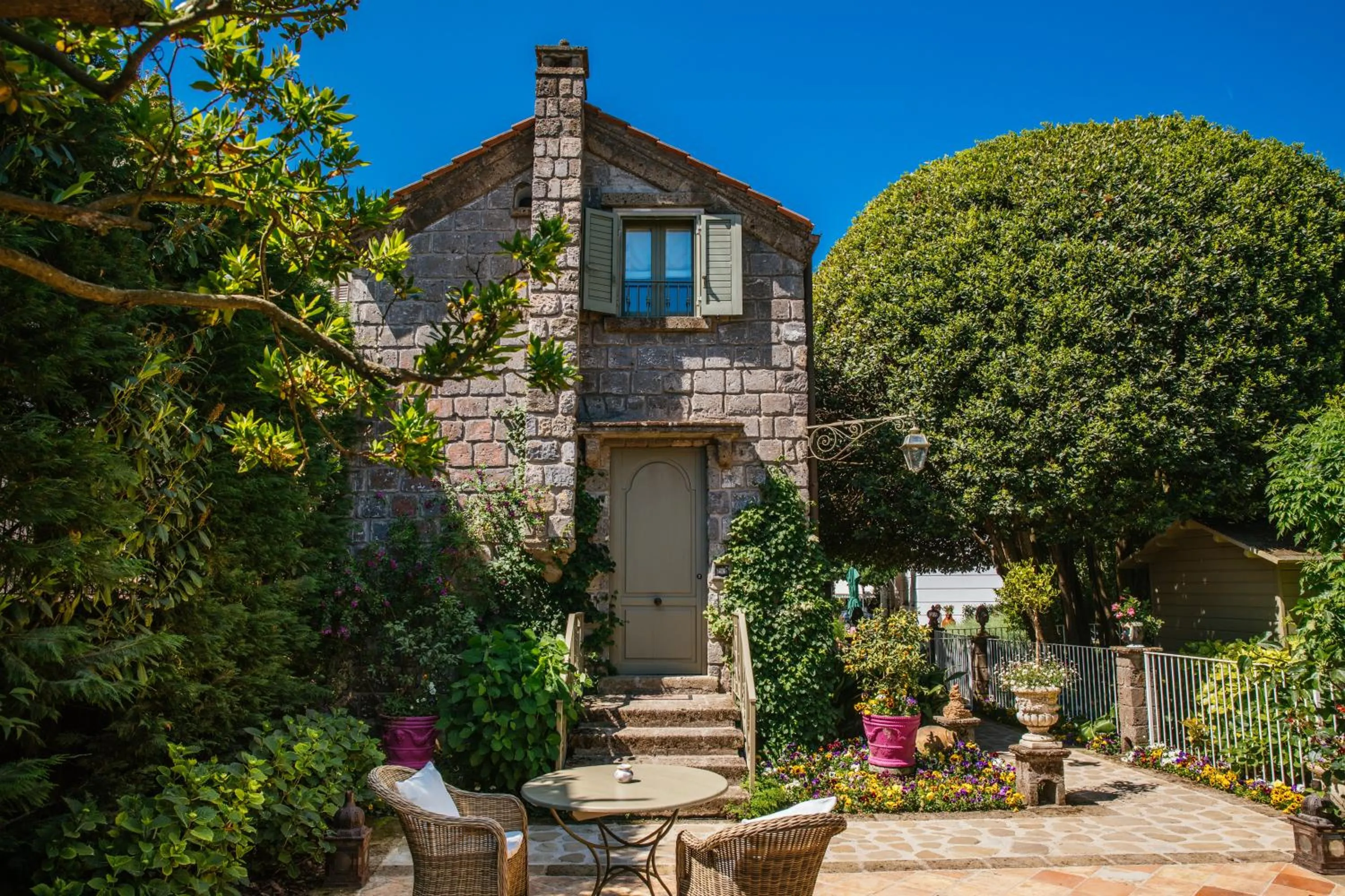 Garden in Boutique Hotel Don Alfonso 1890
