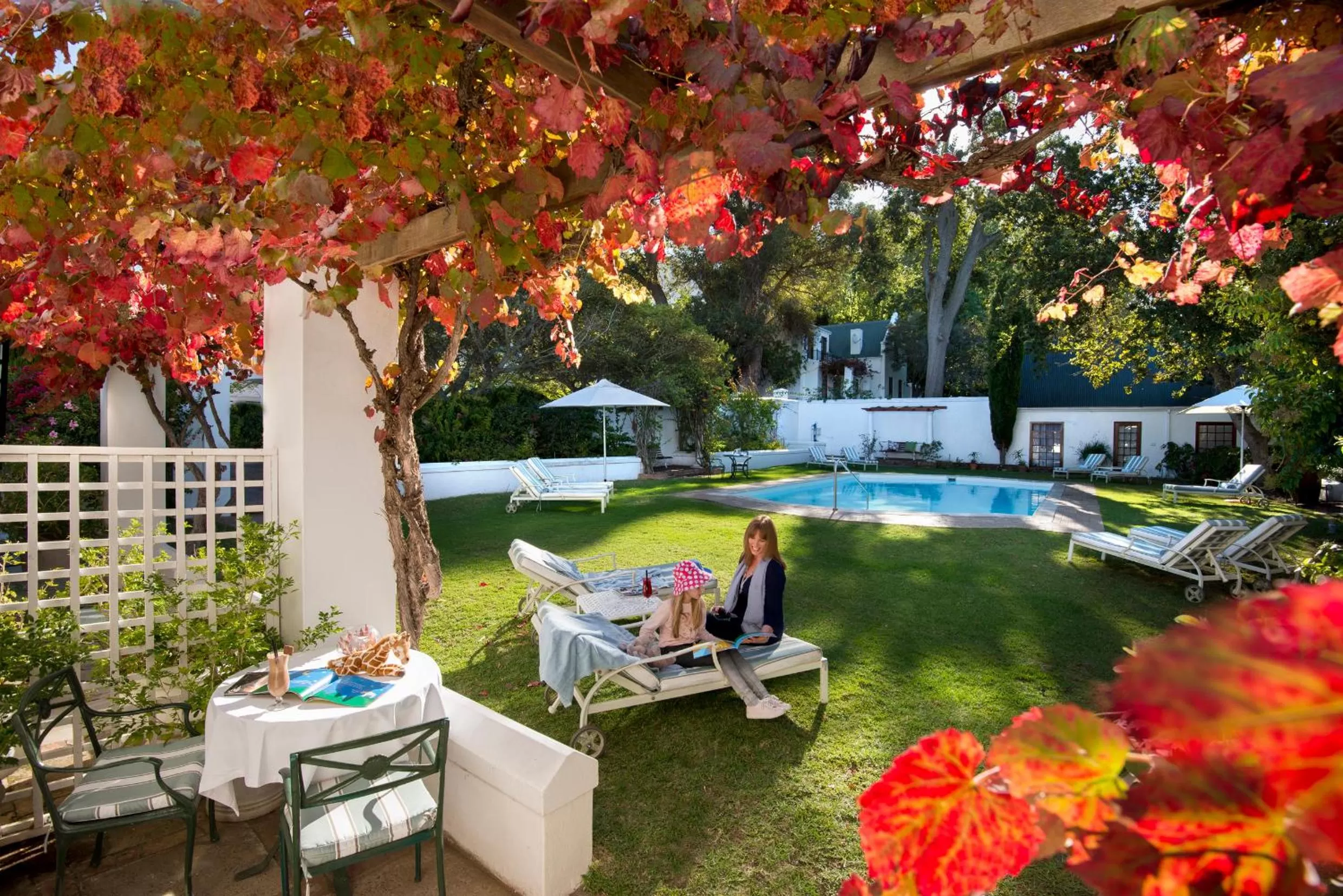 Swimming pool in The Cellars-Hohenort