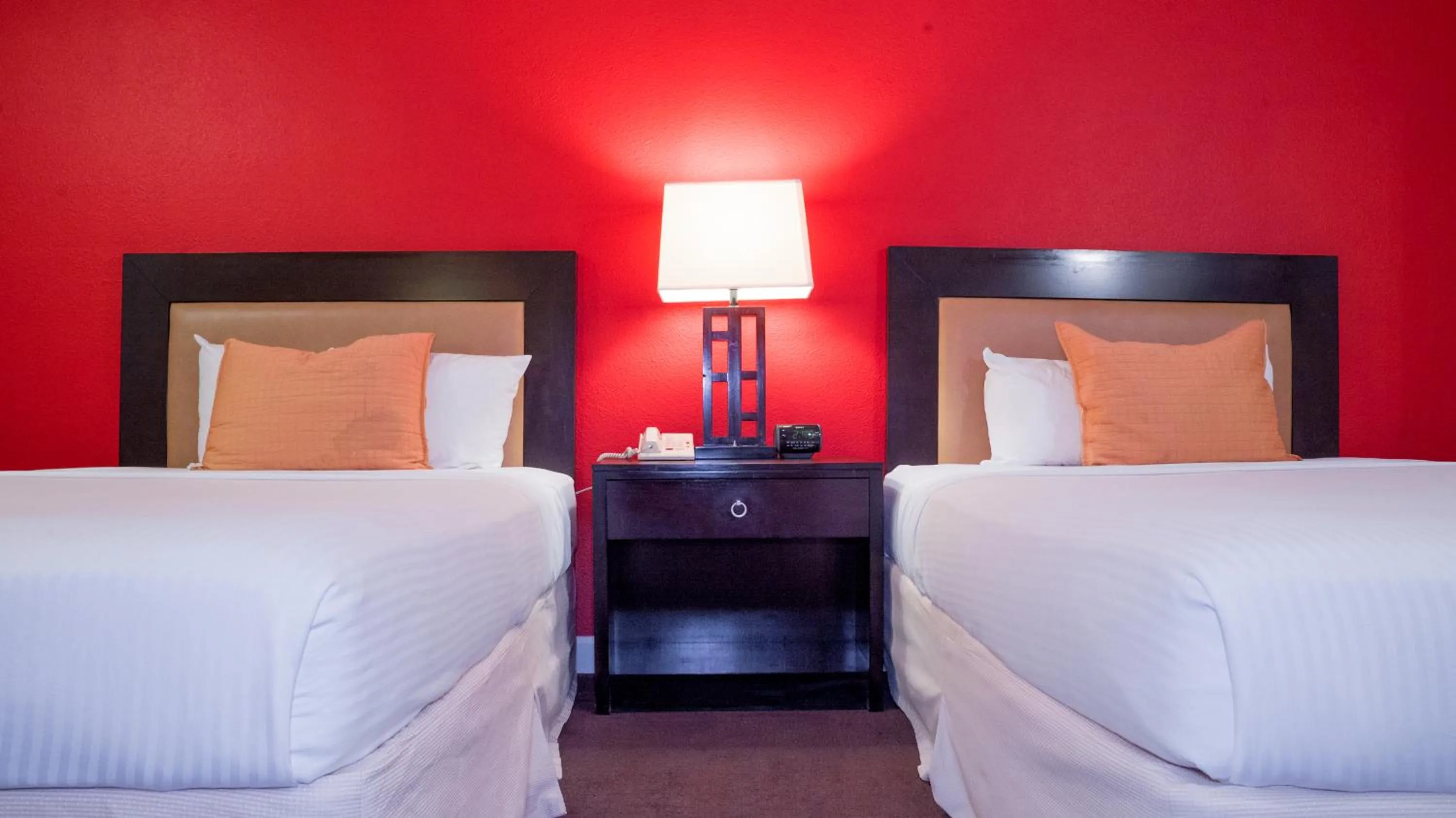 Bed in Motel 6 - Anaheim Hills, CA