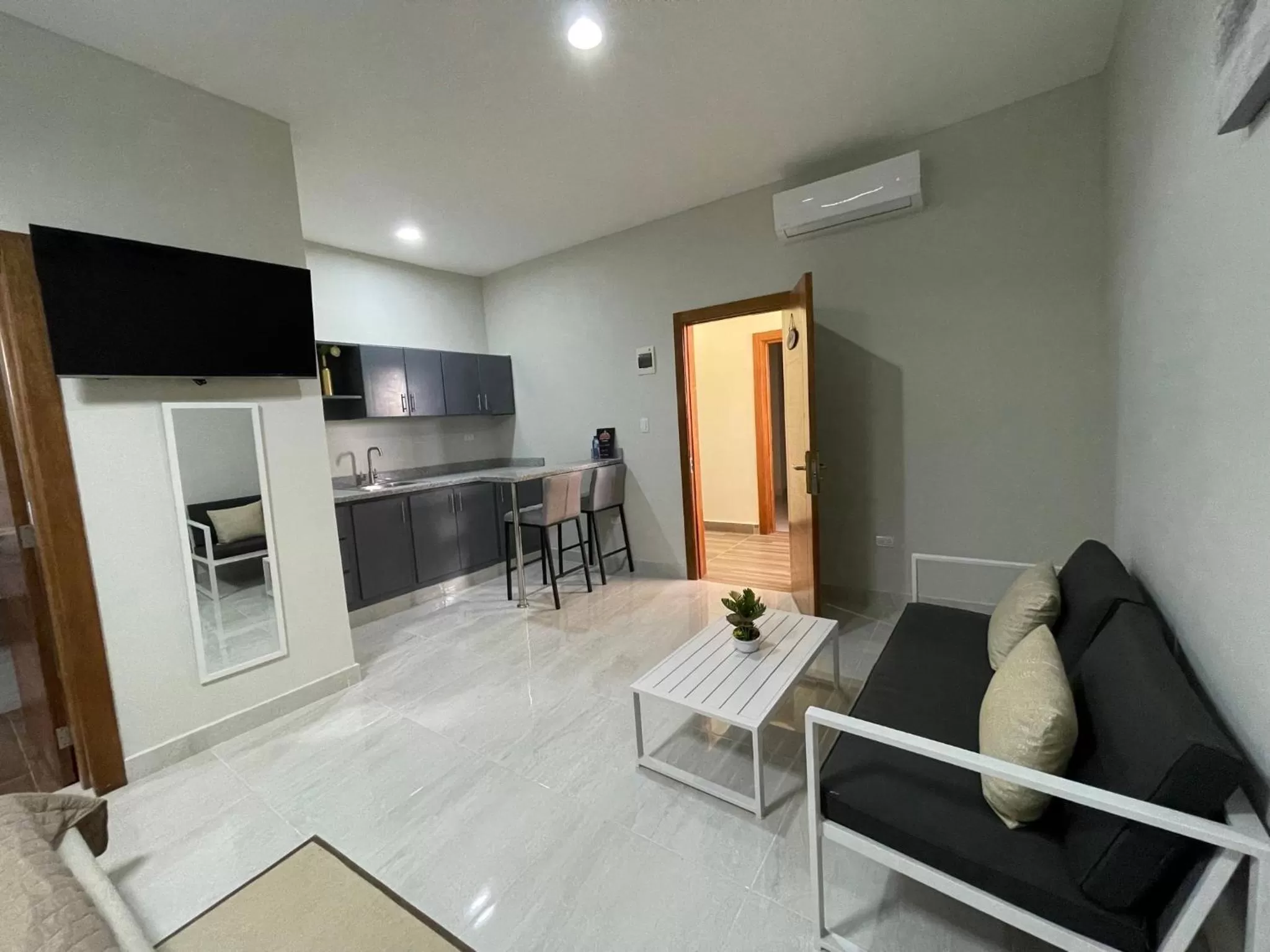 TV/Entertainment Center in Hotel Monarca