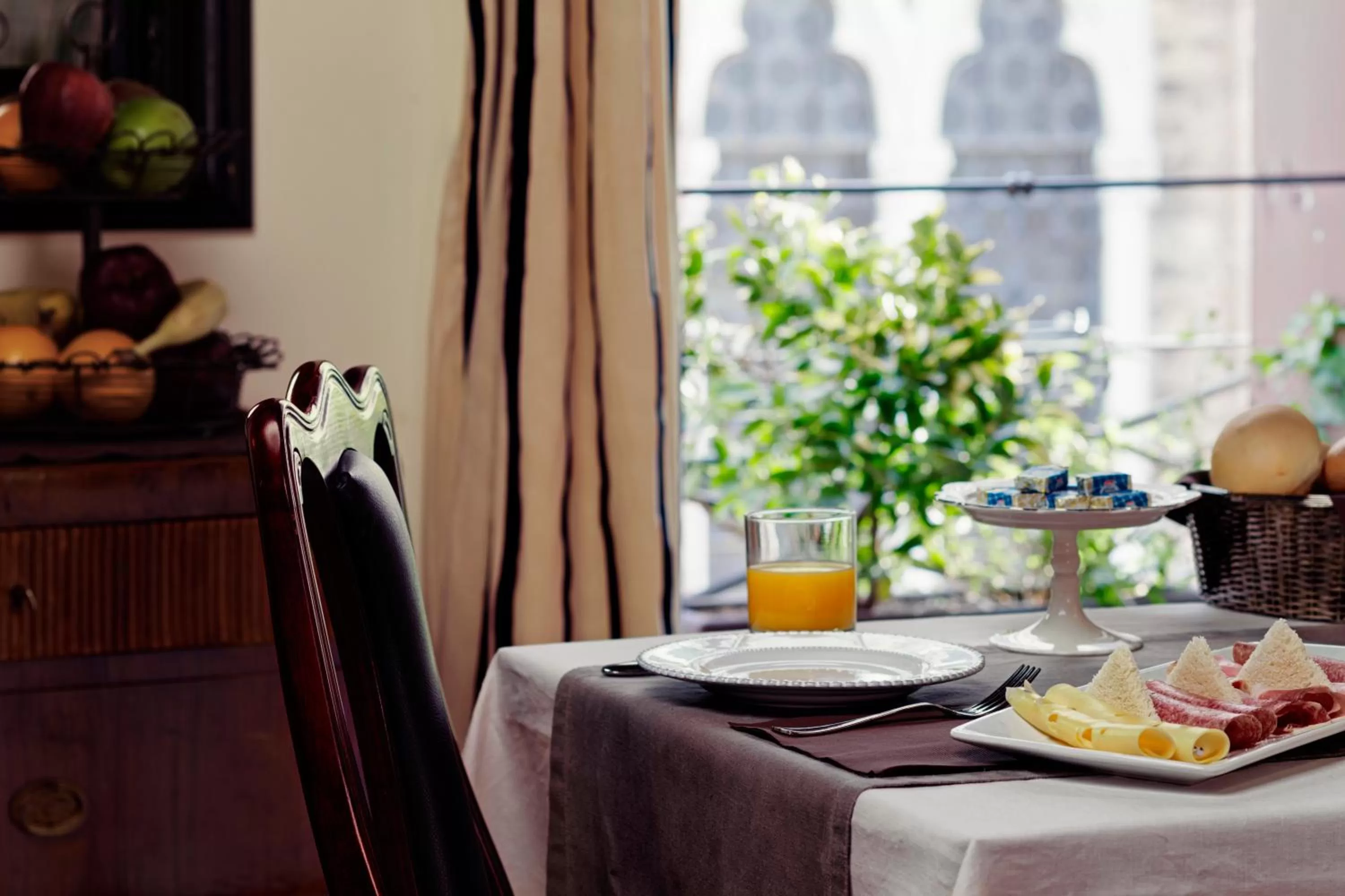 Buffet breakfast in B&B Bloom Settimo Cielo