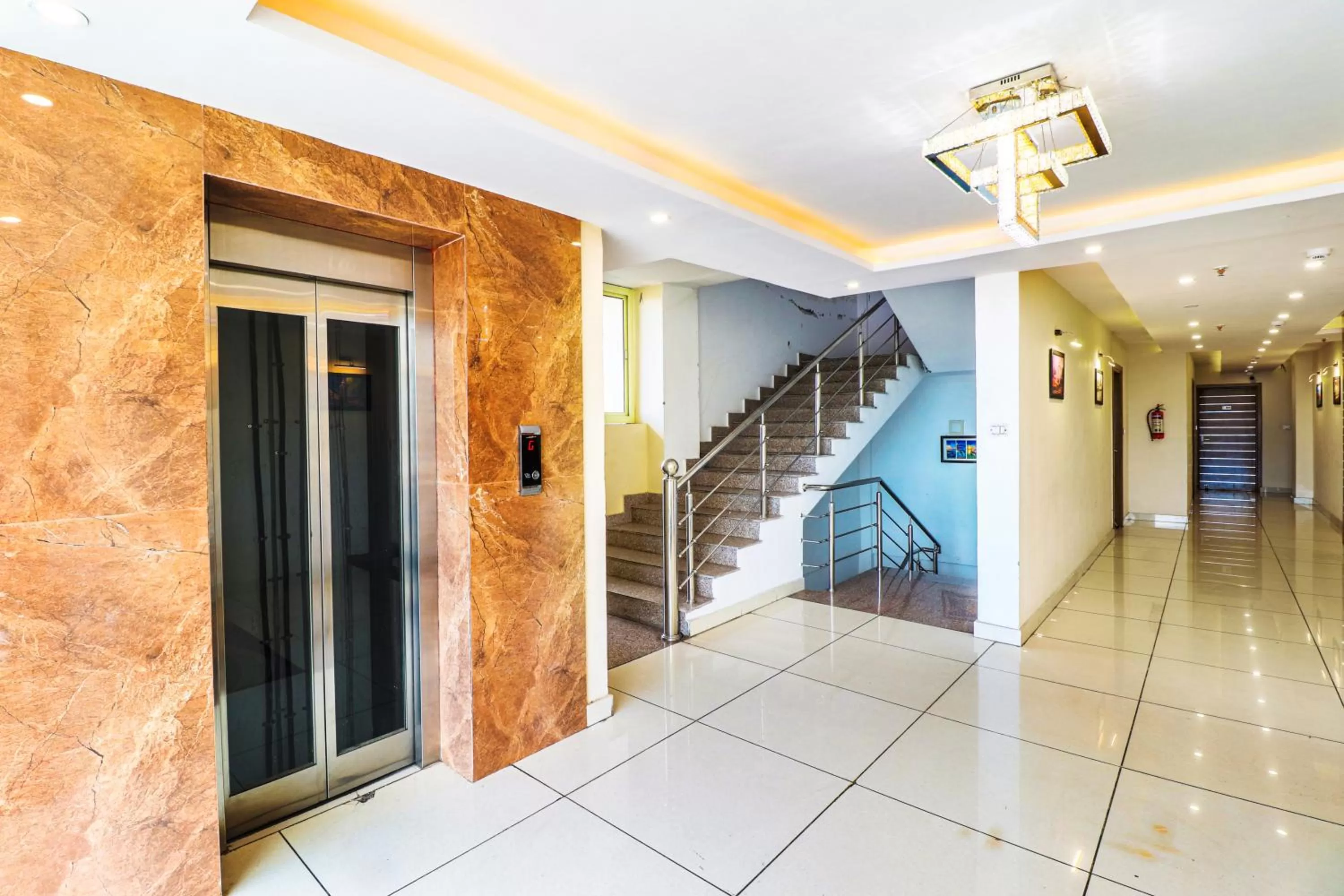 elevator in The Glory Hotel