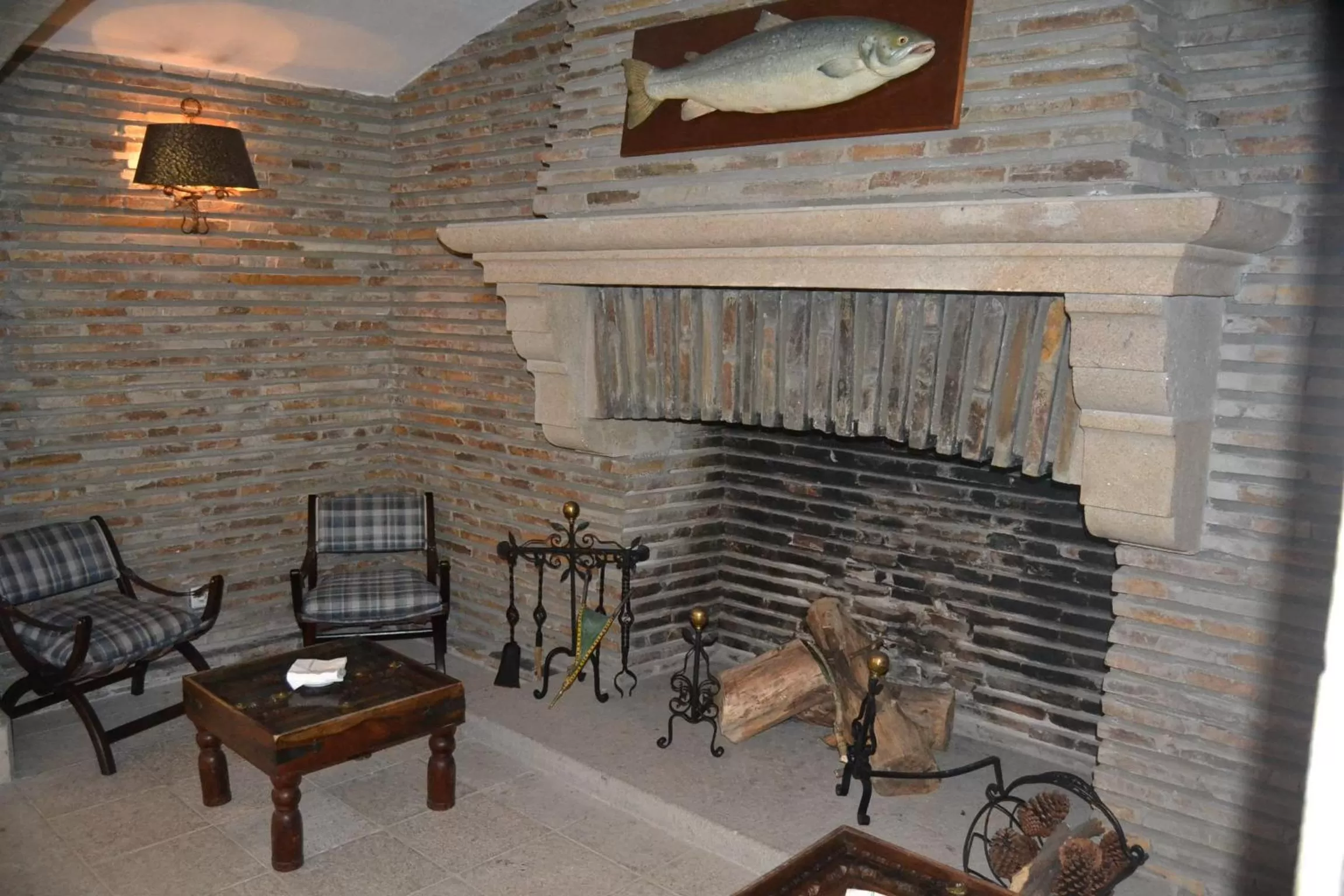 Communal lounge/ TV room in Parador de Ribadeo