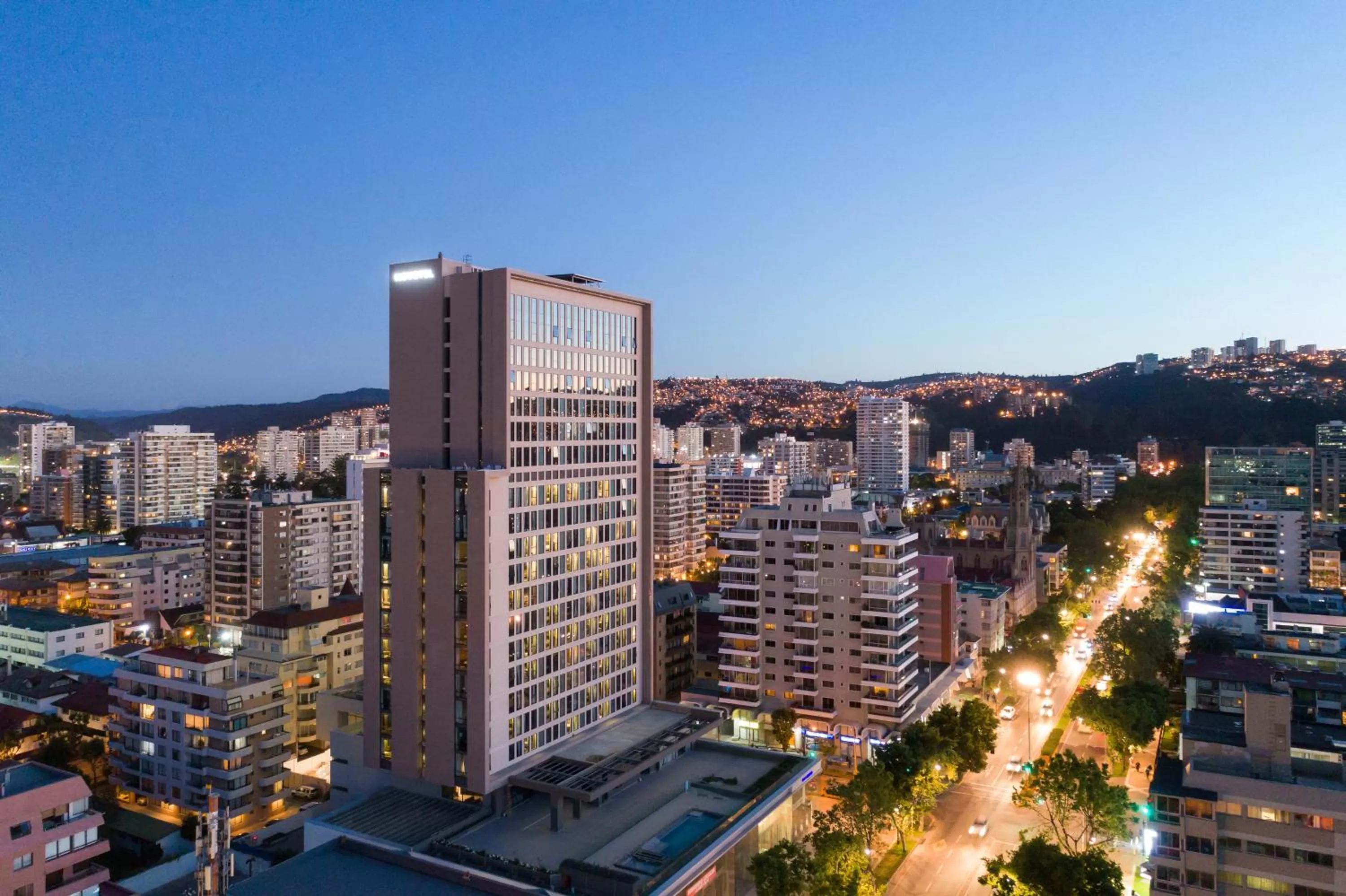 Property building in Novotel Vina del Mar