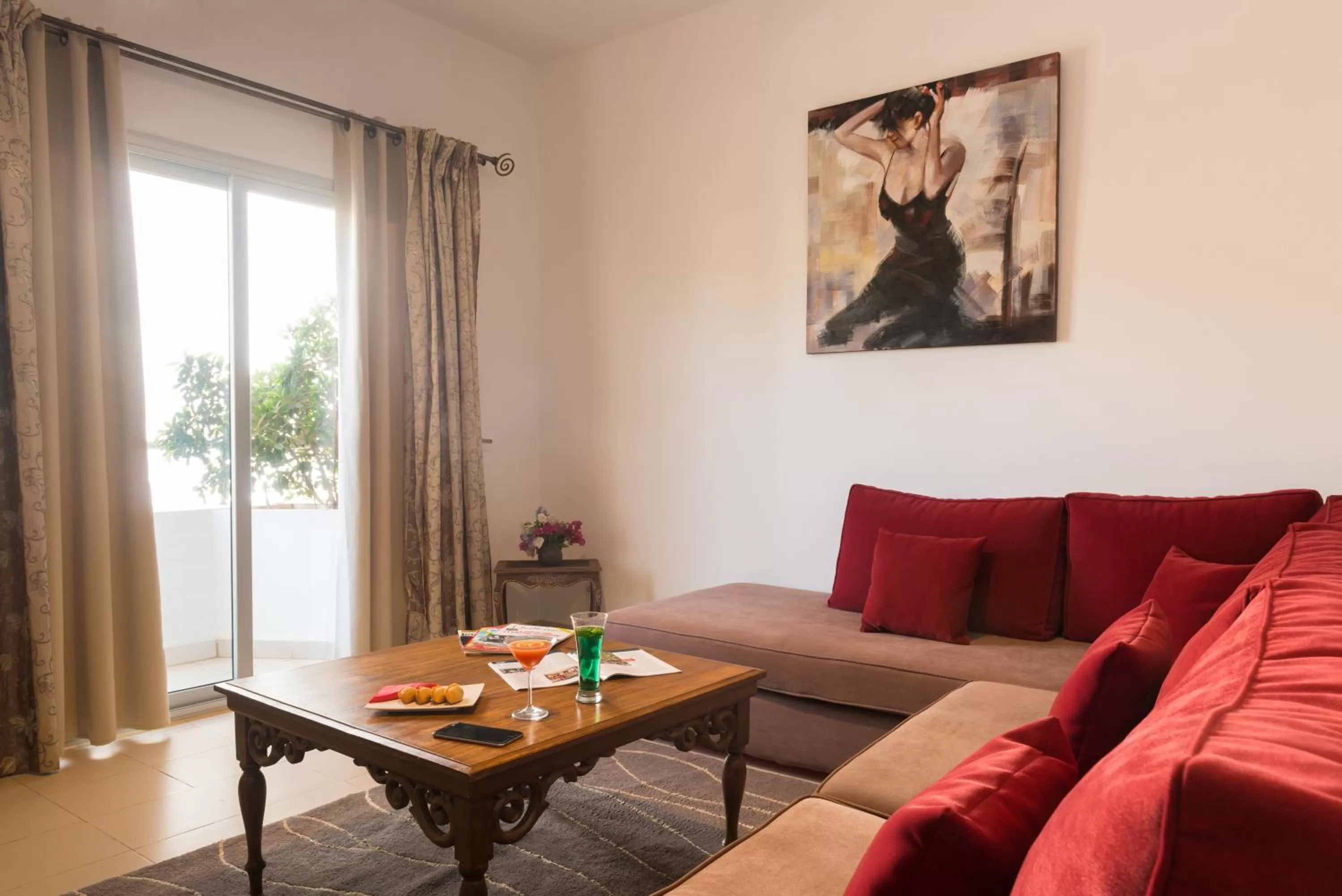 Living room in La Résidence