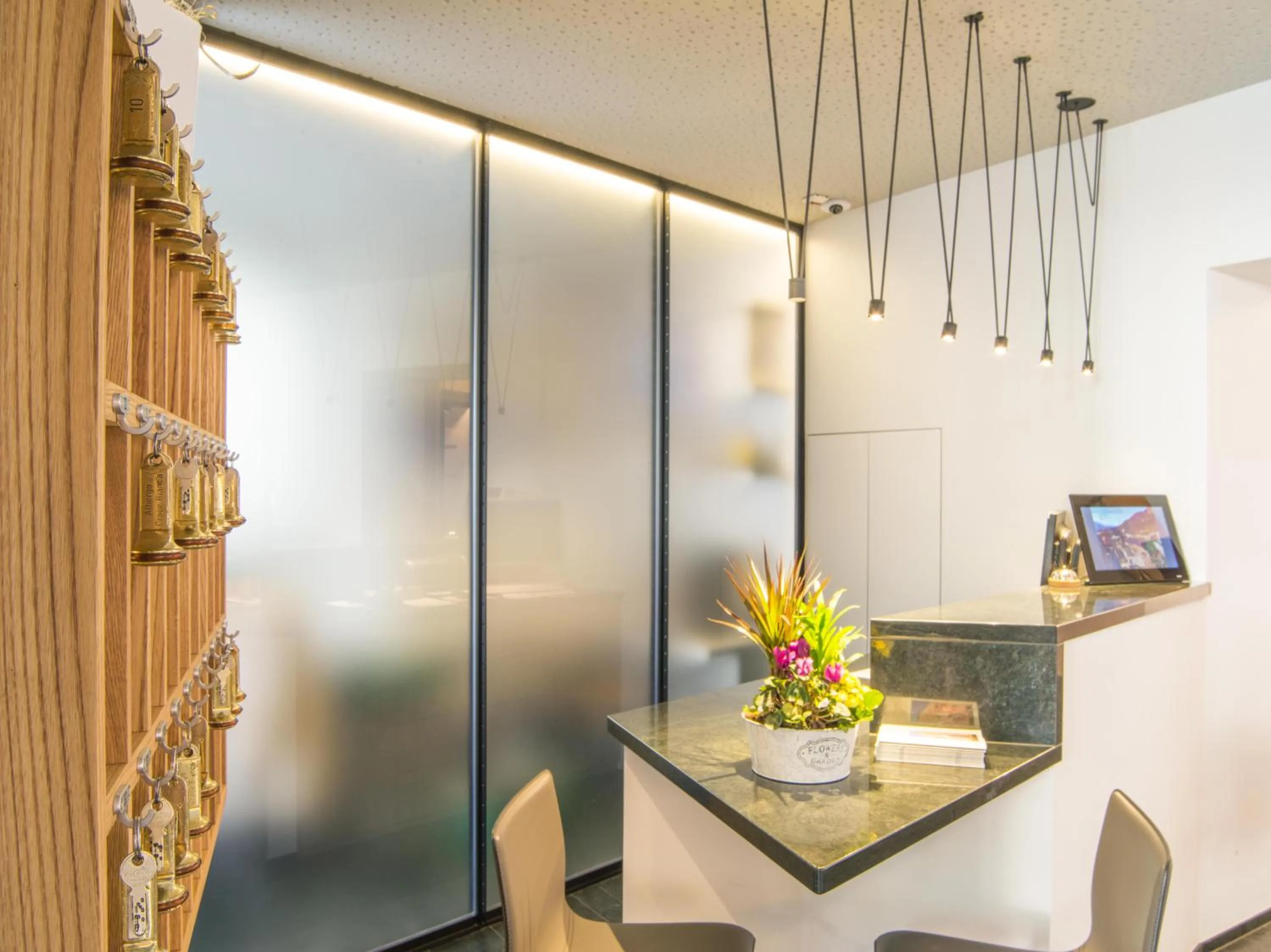 Lobby or reception in Hotel & SPA Croce Bianca