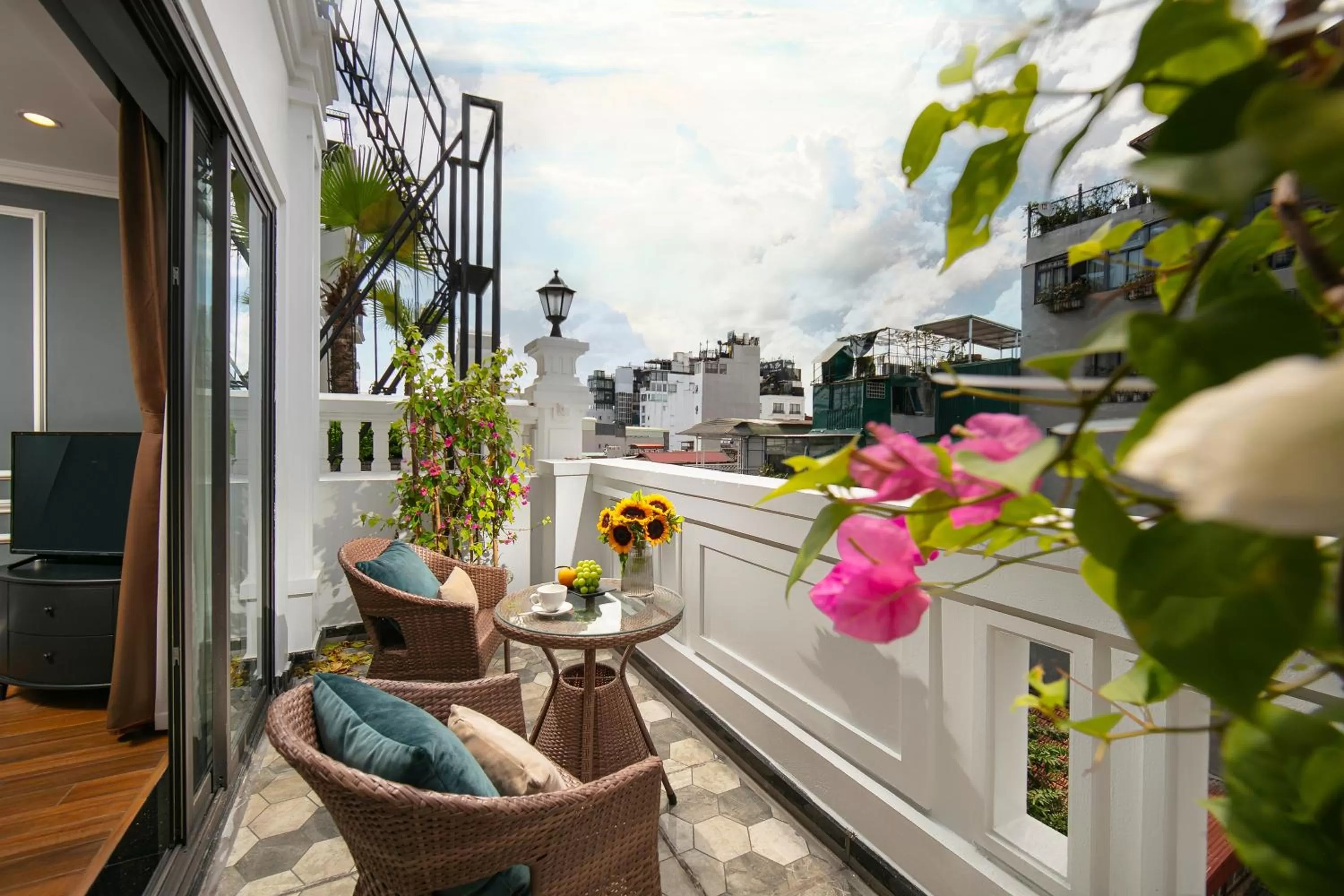 Balcony/Terrace in La Selva Premium Hotel