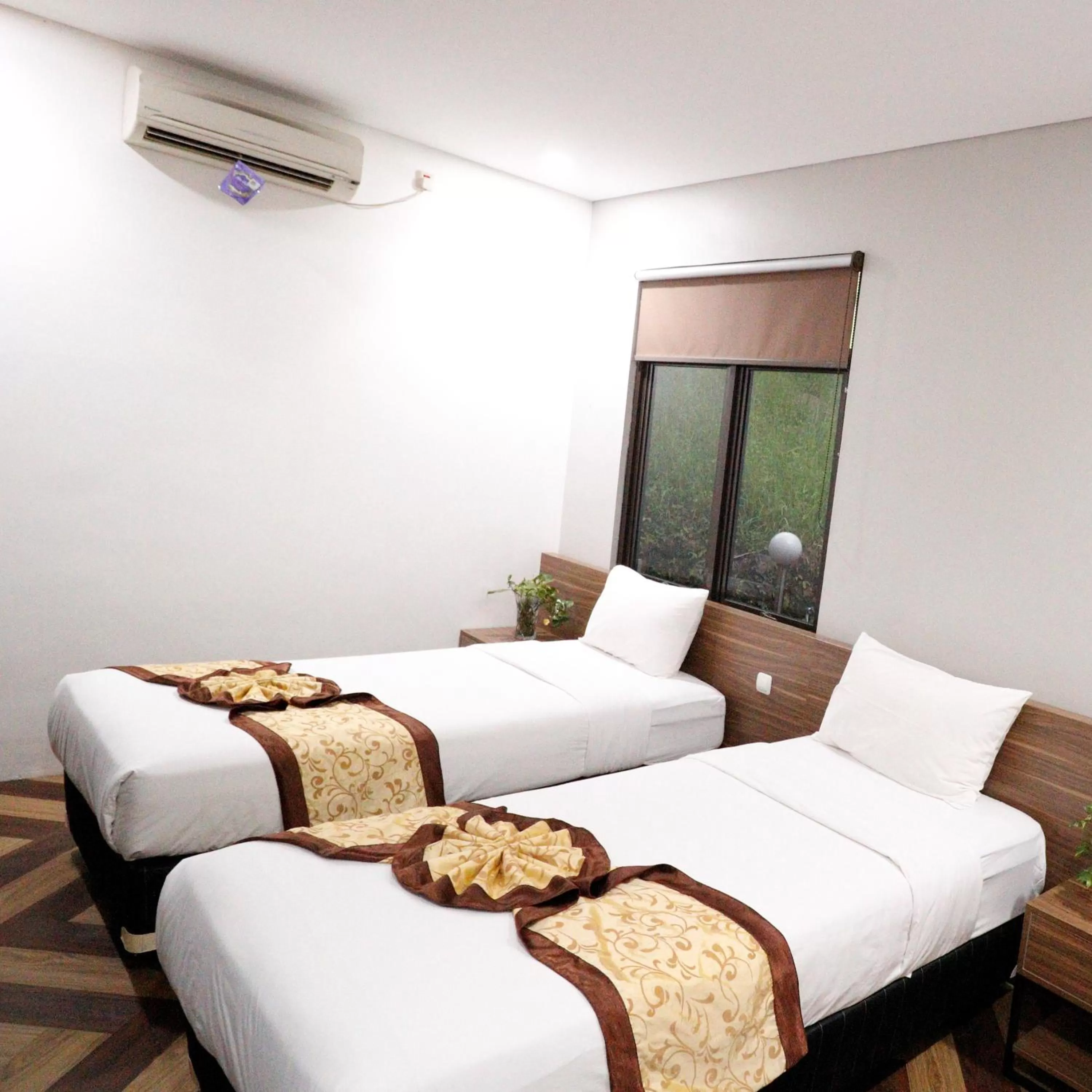 Bed in Jatiluhur Valley Resort