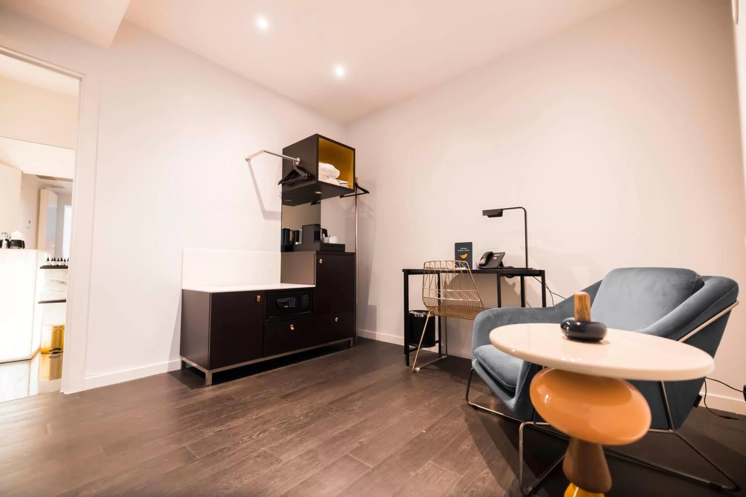 Seating area in Boutique Hotel Sablon by CW Hotel Collection