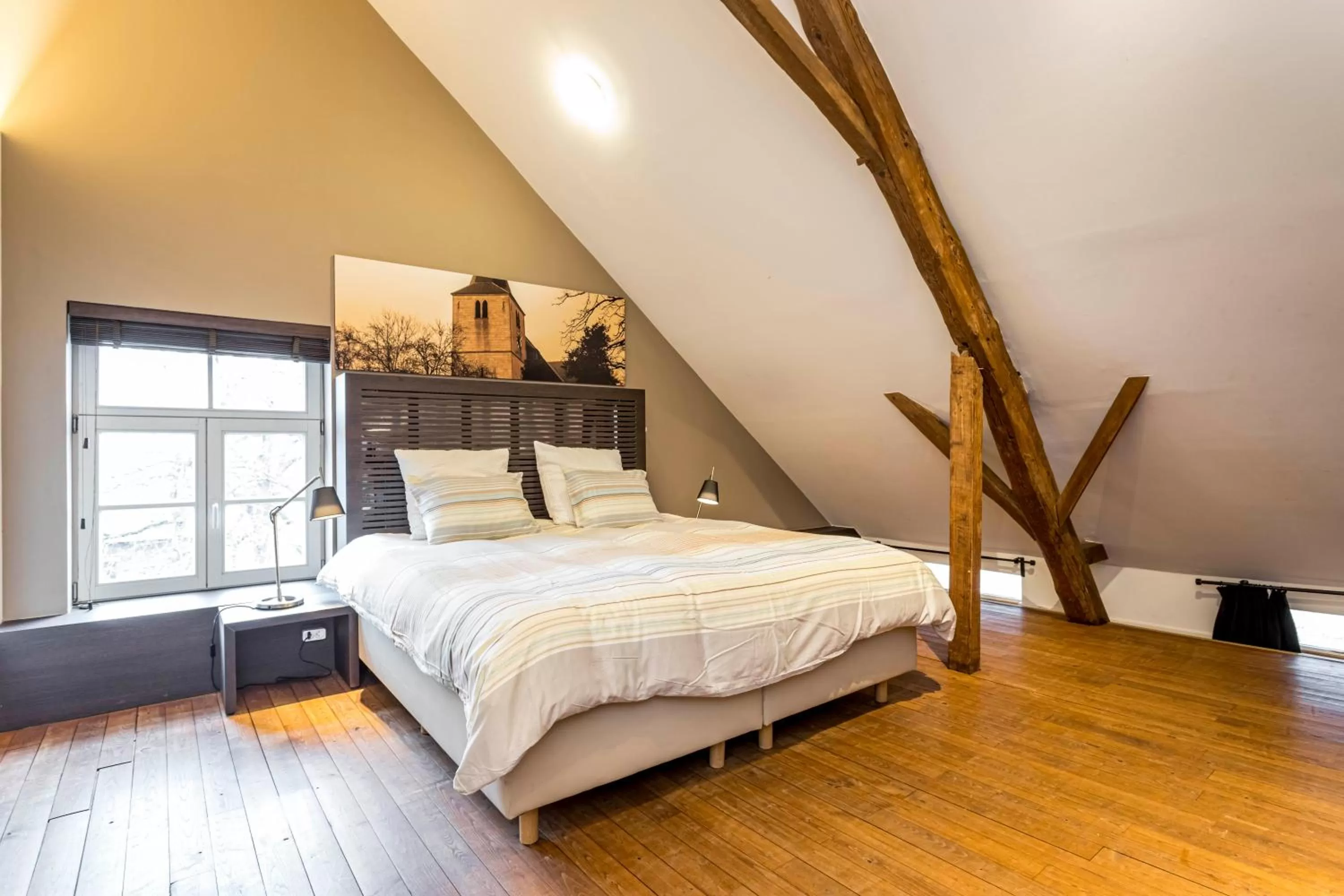 Bedroom, Bed in De Pastorie
