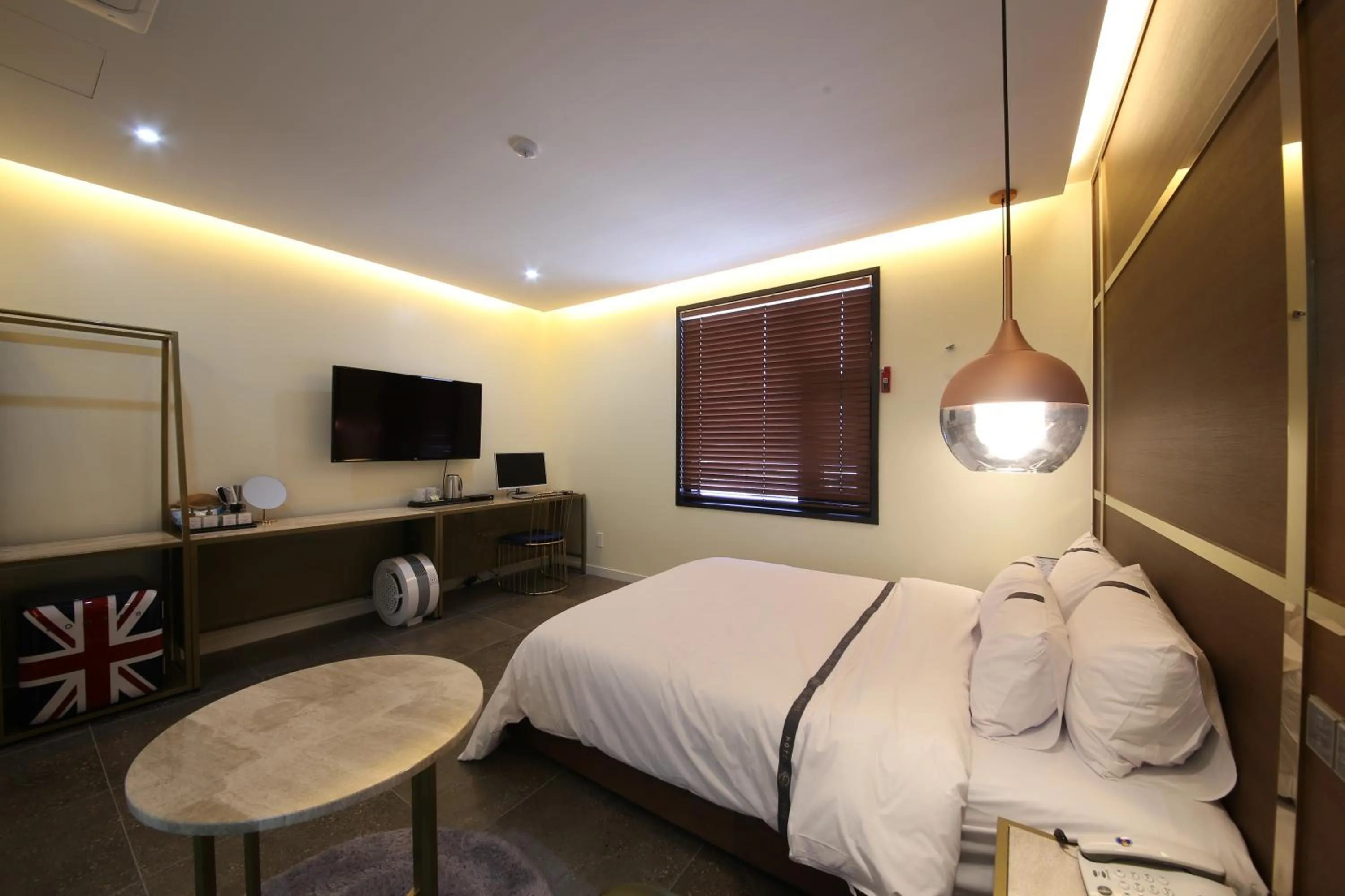 Bed in Suncheon Divine Hotel