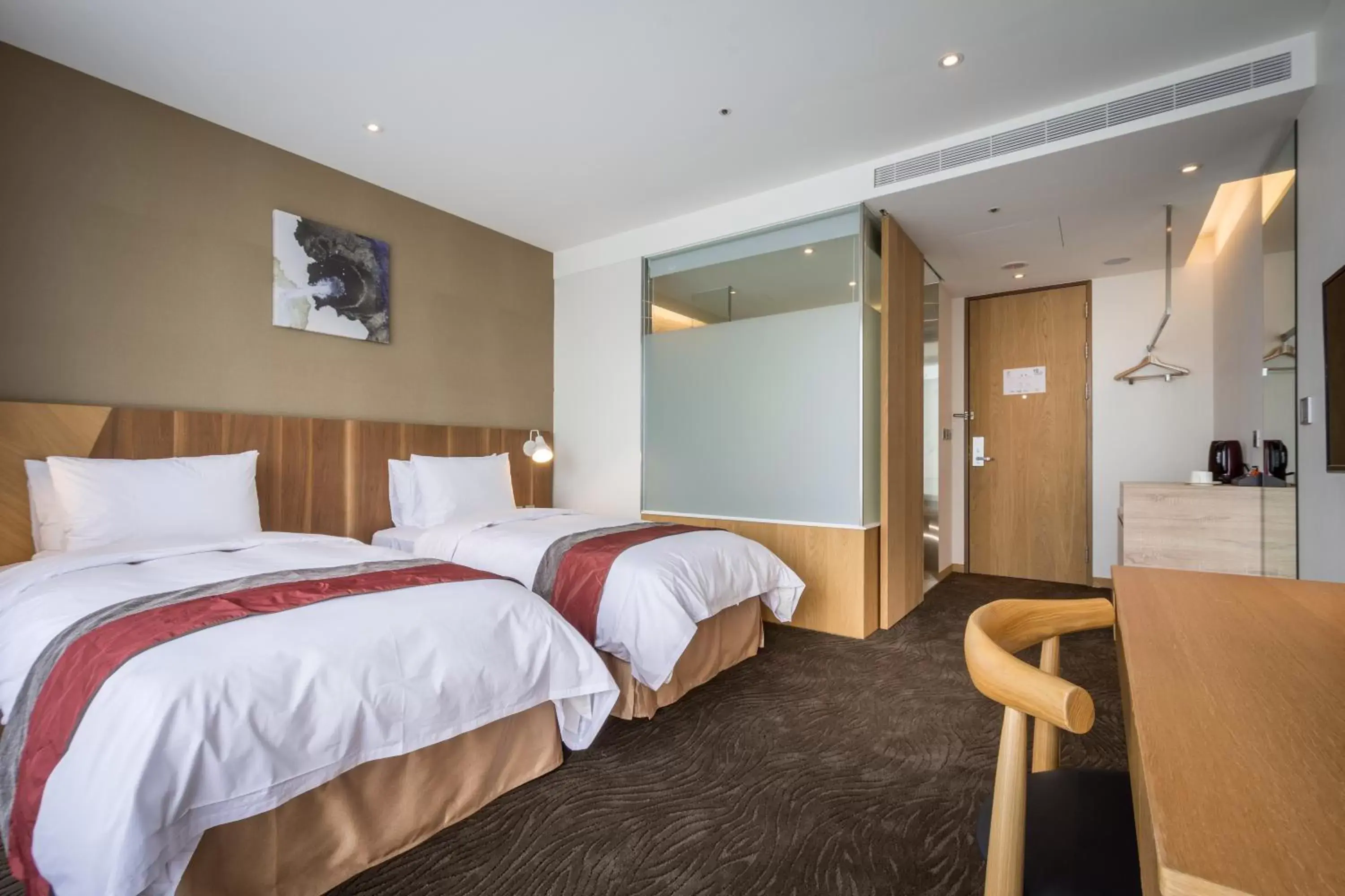 Superior Twin Room in Green World NanGang Superior Twin Room in Green World NanGang