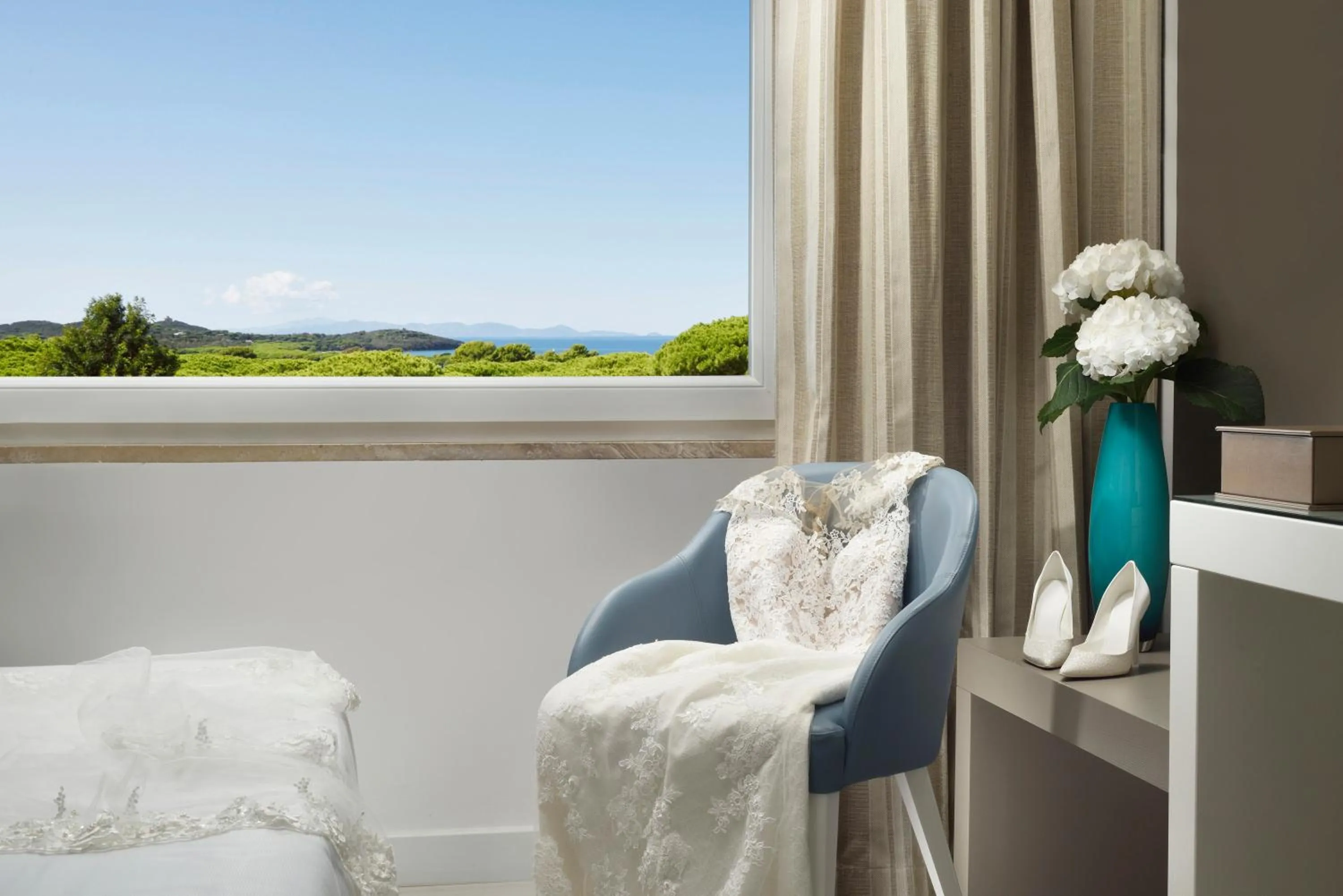 Bedroom, Bed in Golf Hotel Punta Ala