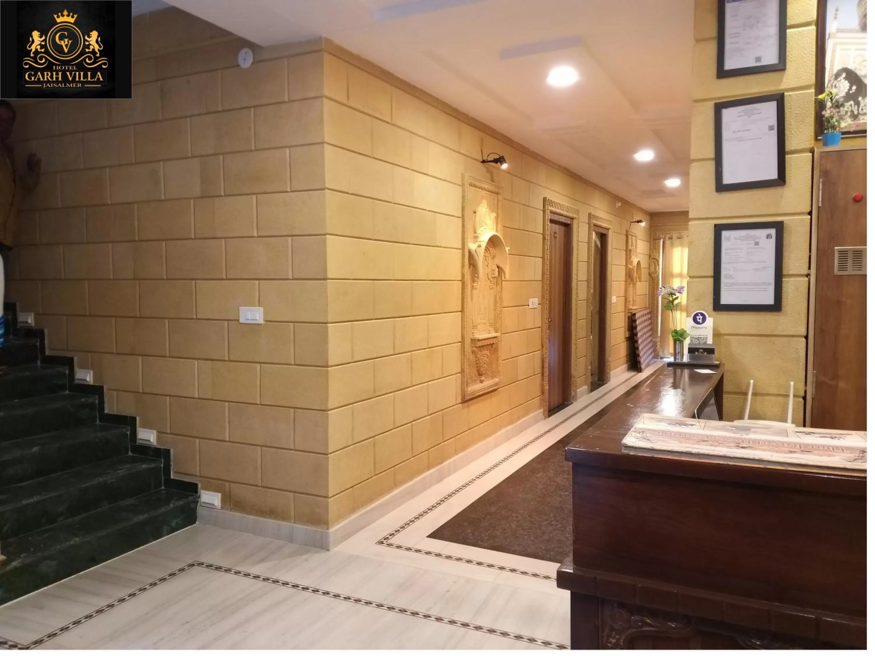 Property building in Hotel Garh Vila