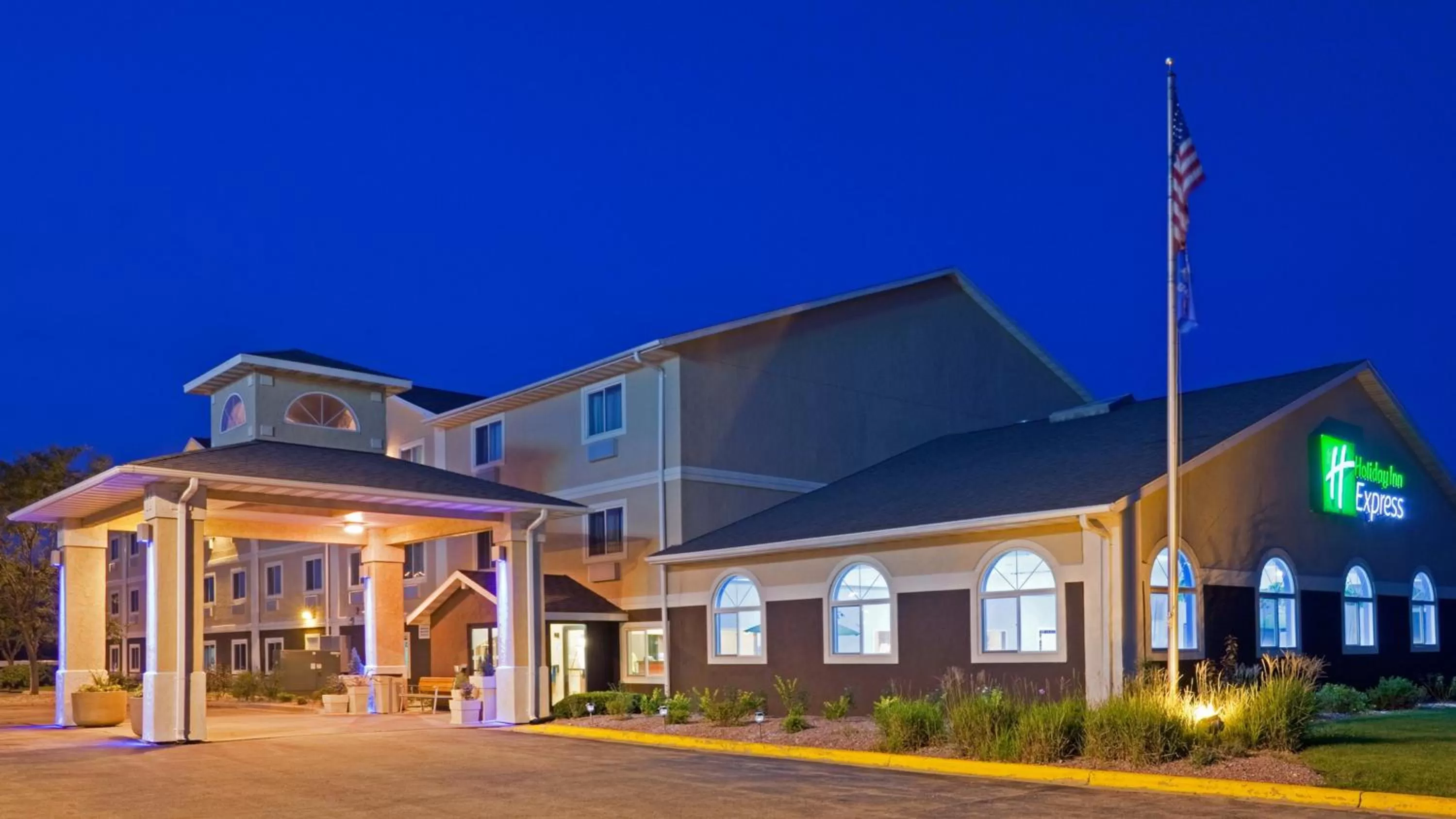Property building in Holiday Inn Express Deforest by IHG