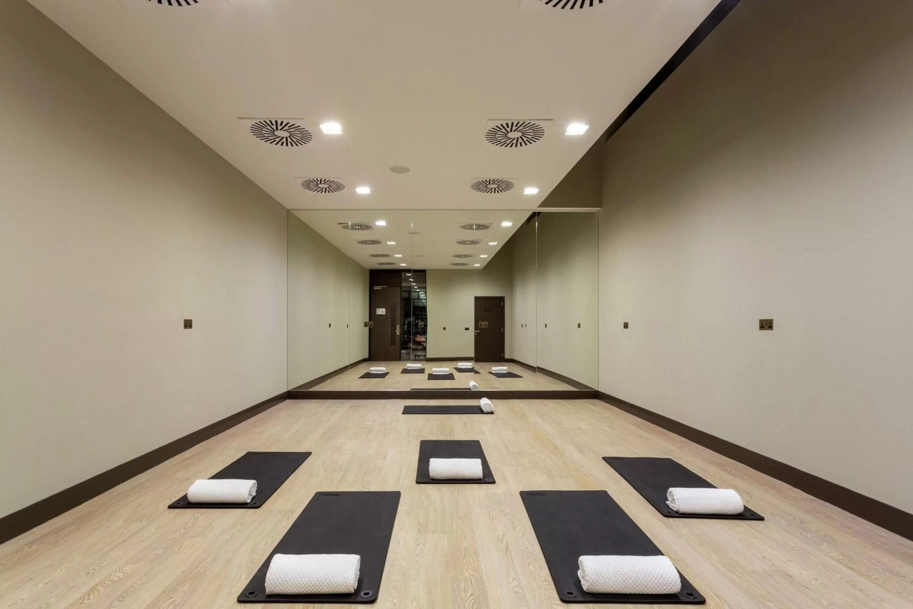 Fitness centre/facilities in Hilton Aberdeen TECA