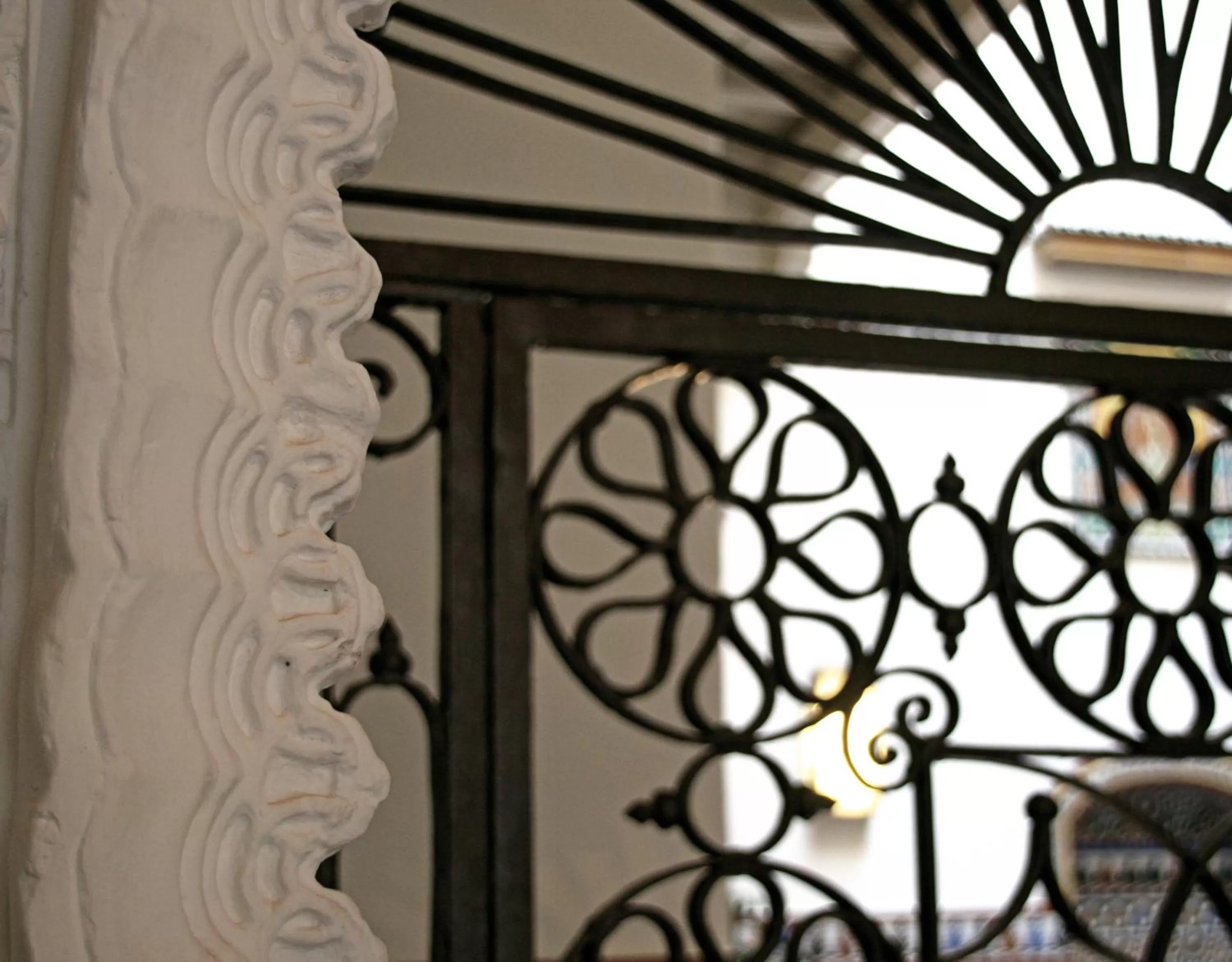 Decorative detail in Hotel Boutique Casas de Santa Cruz