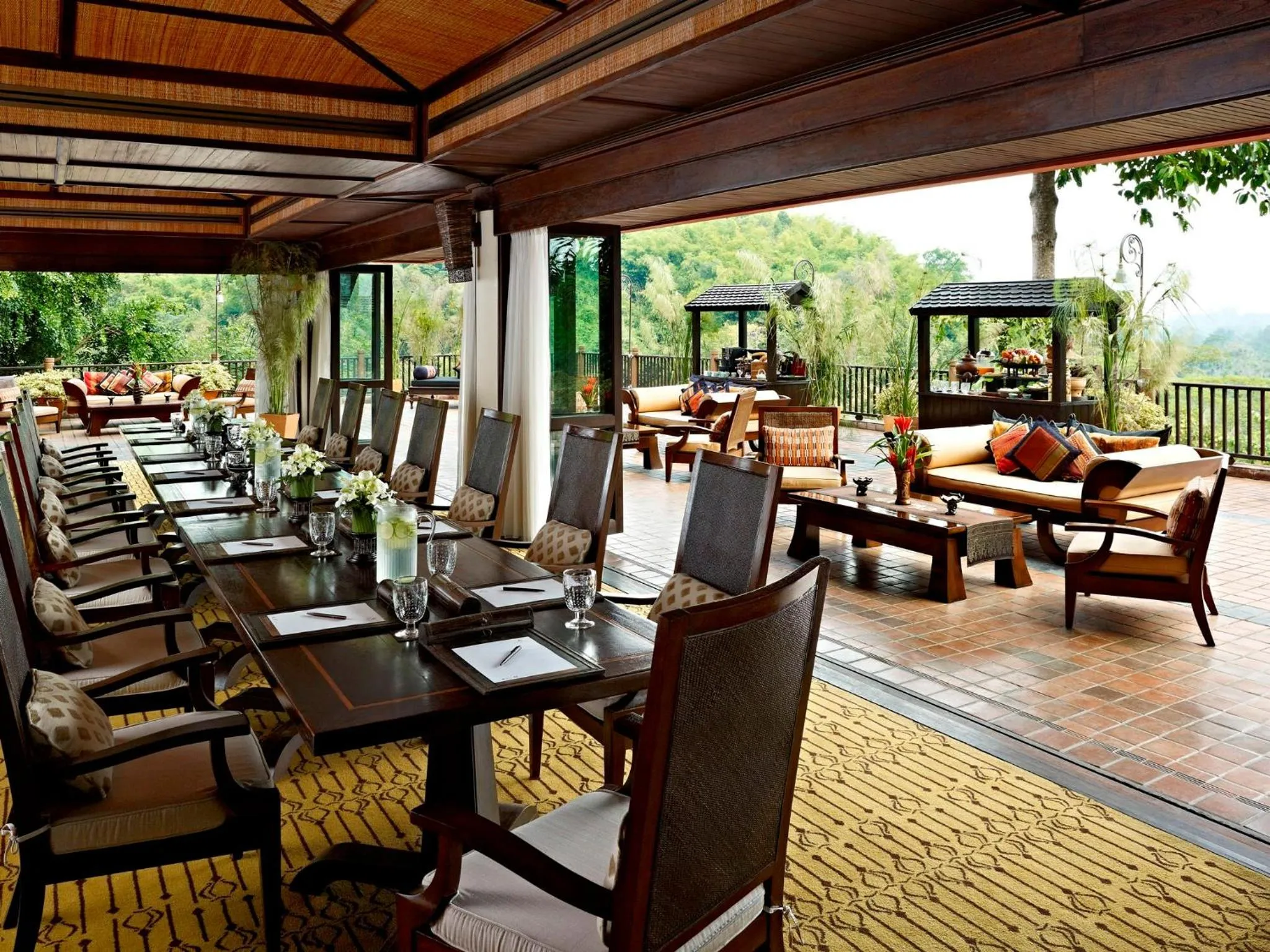 Restaurant/places to eat in Anantara Golden Triangle Elephant Camp & Resort