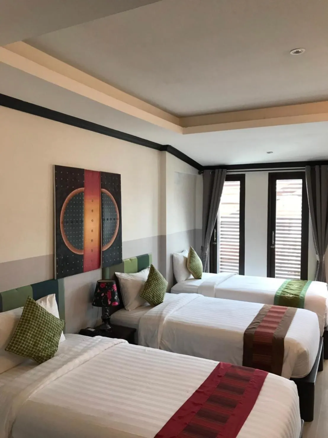 Bed in Queen Boutique Hotel Chaweng