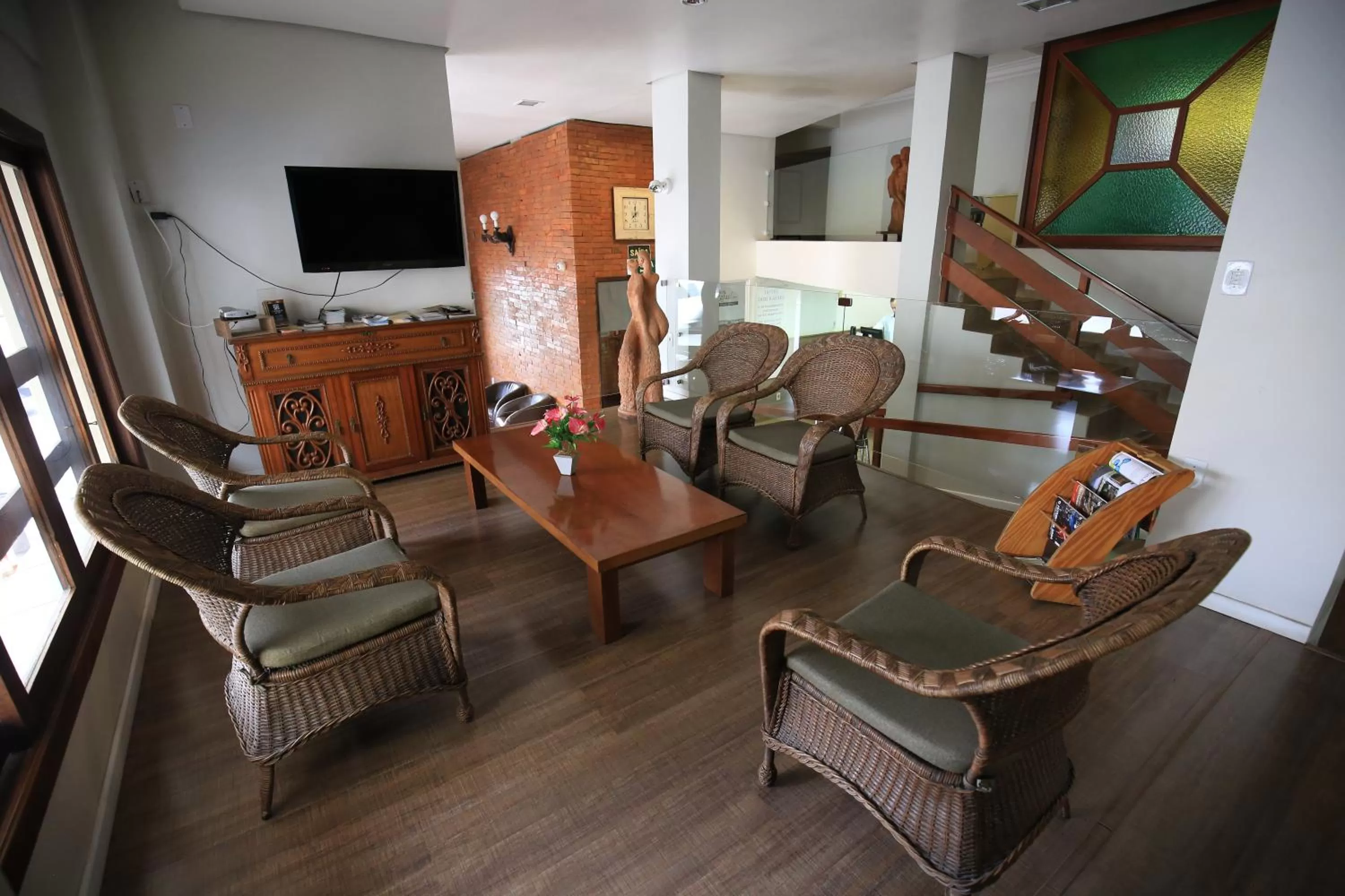 Lobby or reception in Hotel Dom Rafael Express