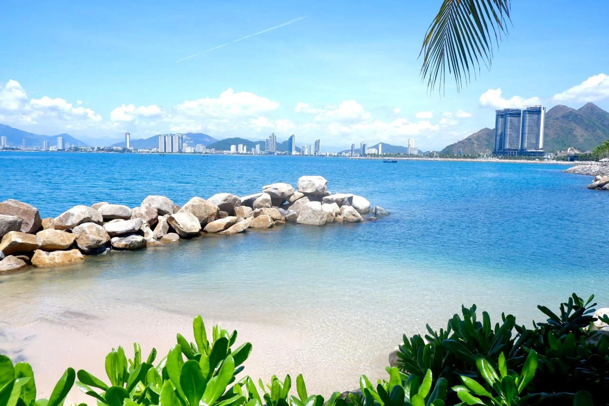 Beach in Alibu Resort Nha Trang