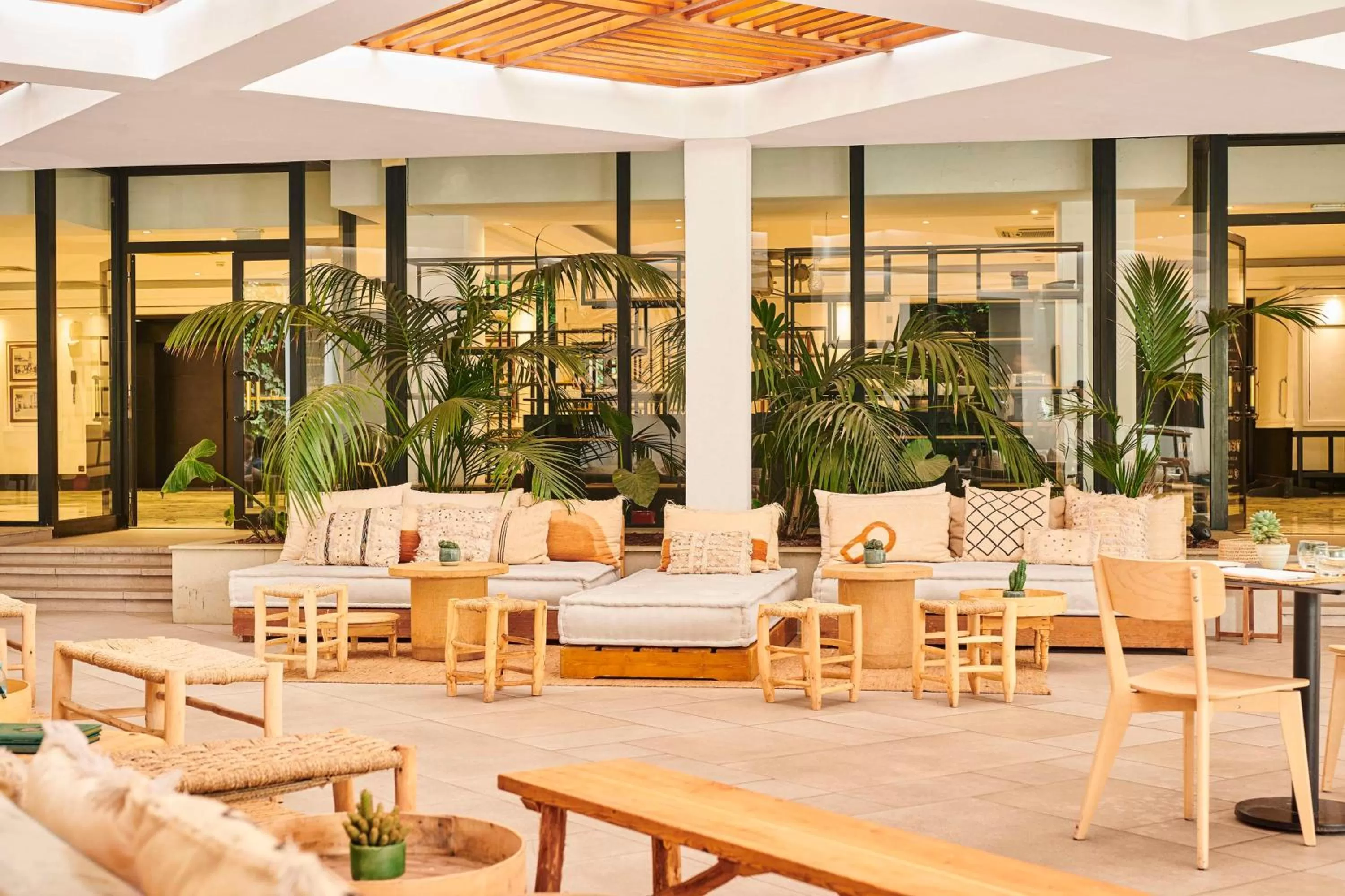 Patio in Hyatt Regency Casablanca