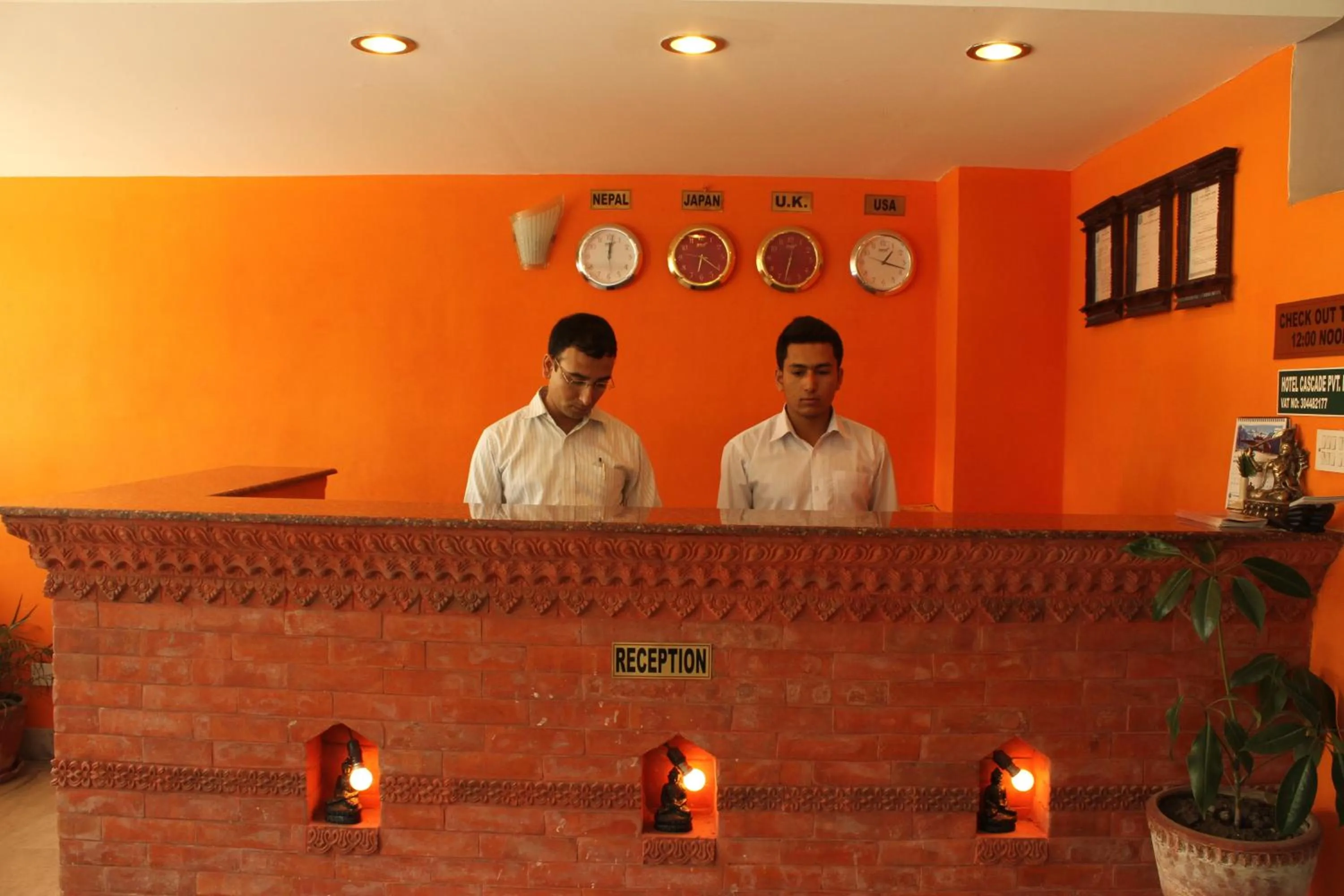 Lobby or reception in Cascade Hotel Kathmandu