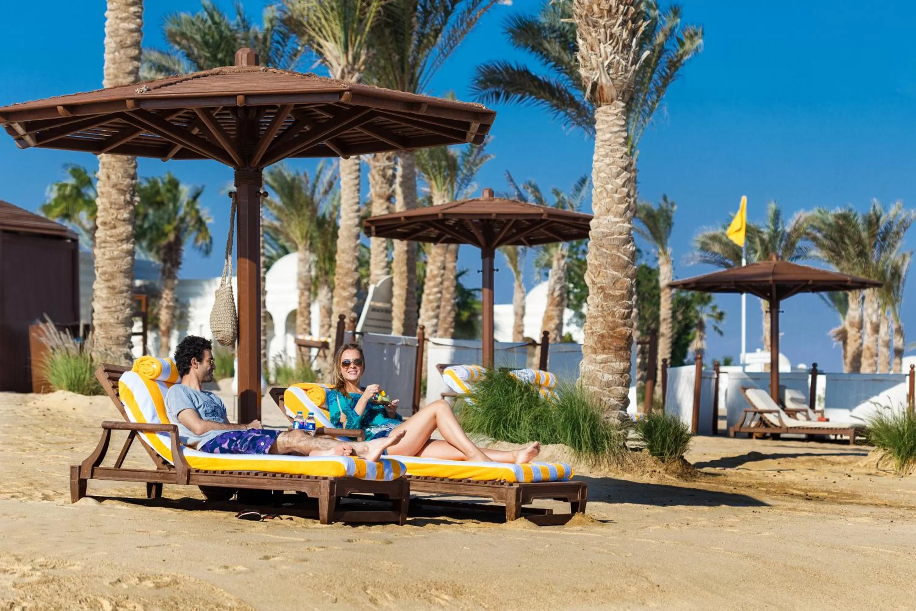 Beach in The Oberoi Beach Resort, Sahl Hasheesh