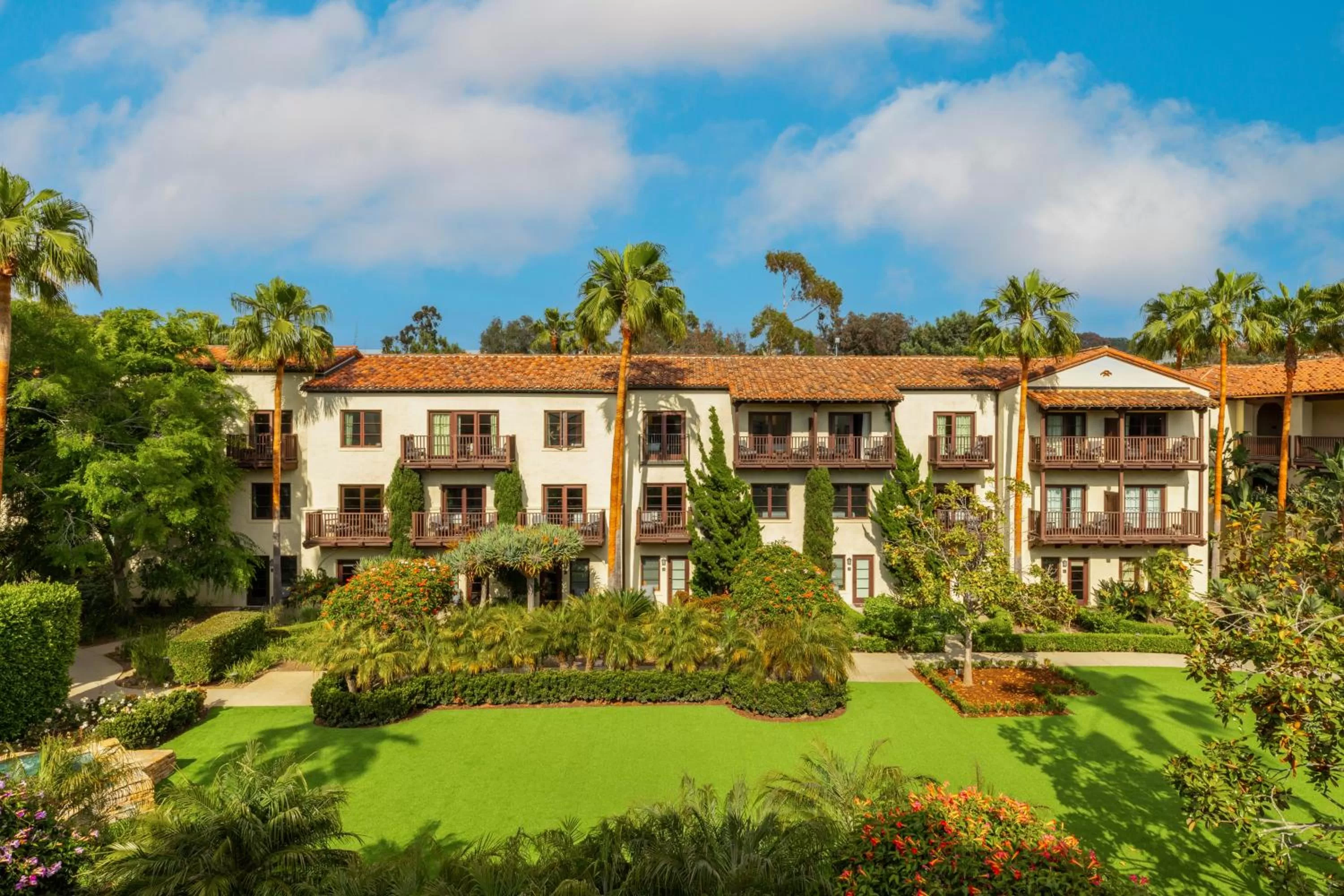 Property building in Estancia La Jolla Hotel & Spa