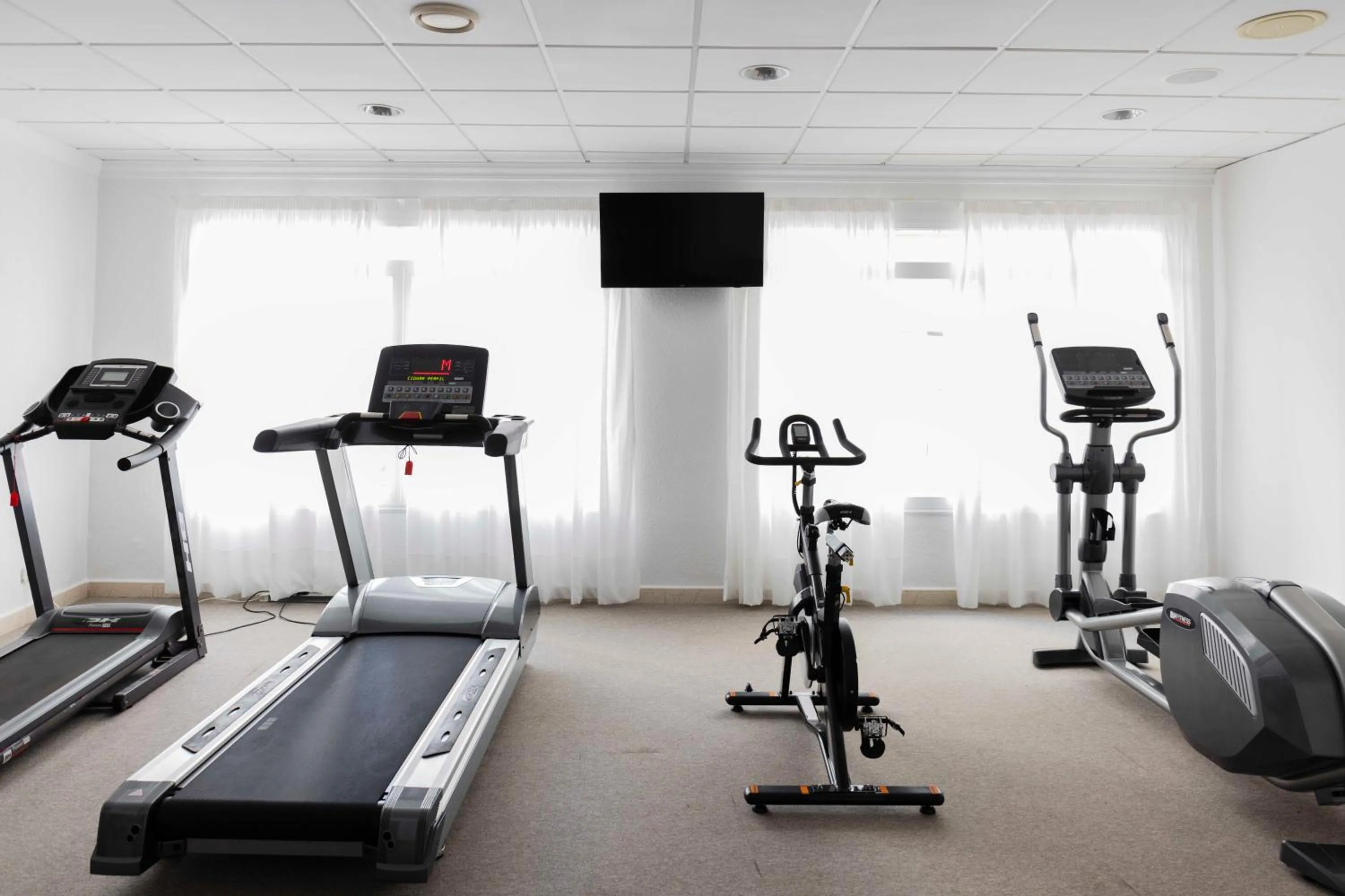 Fitness centre/facilities in Alfons Hotel