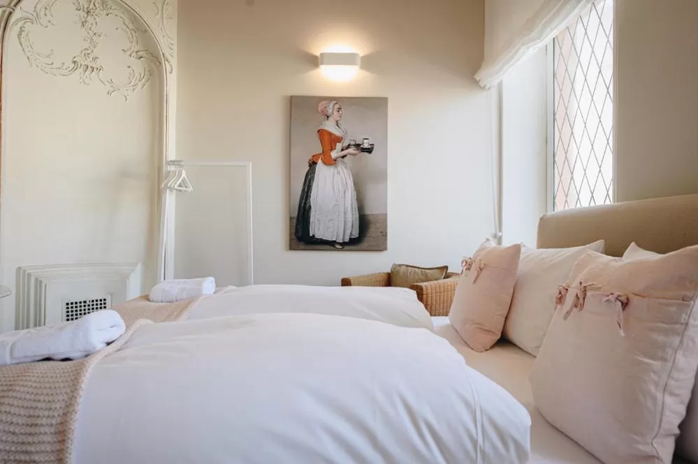 Bed in Boutiquehotel Kloster Pfalzel