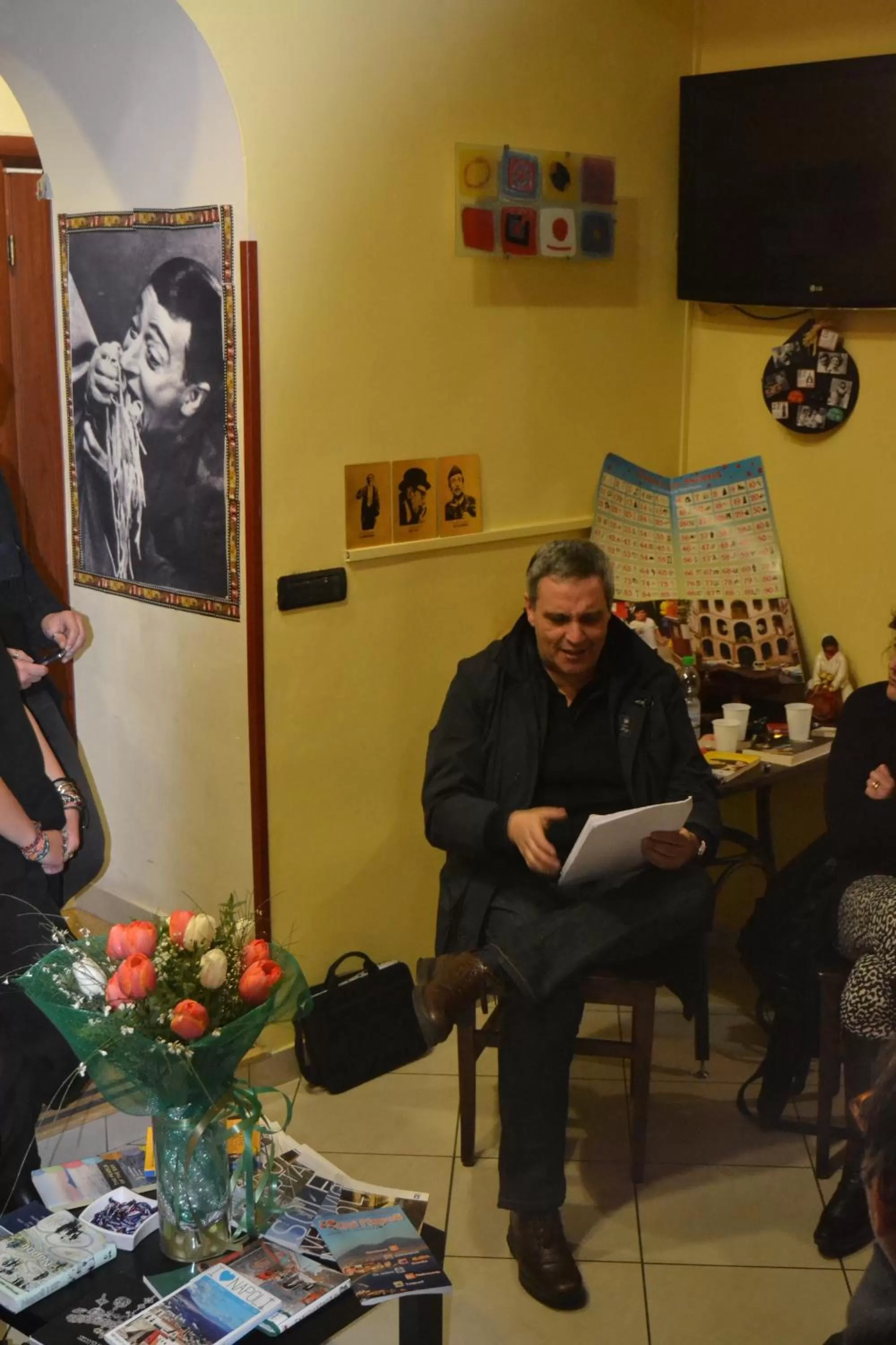 People in Hotel Cineholiday