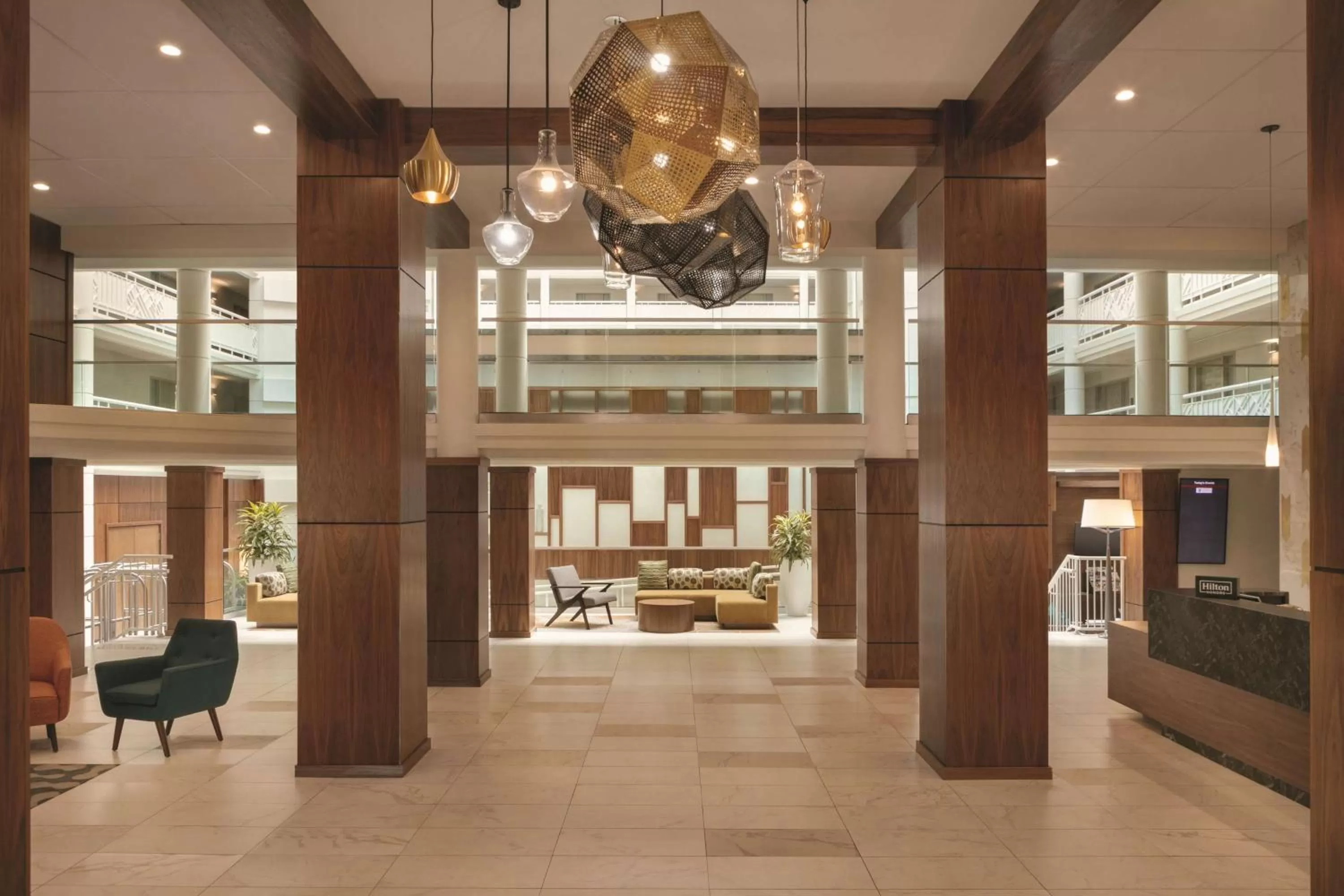Lobby or reception in Embassy Suites by Hilton Richmond