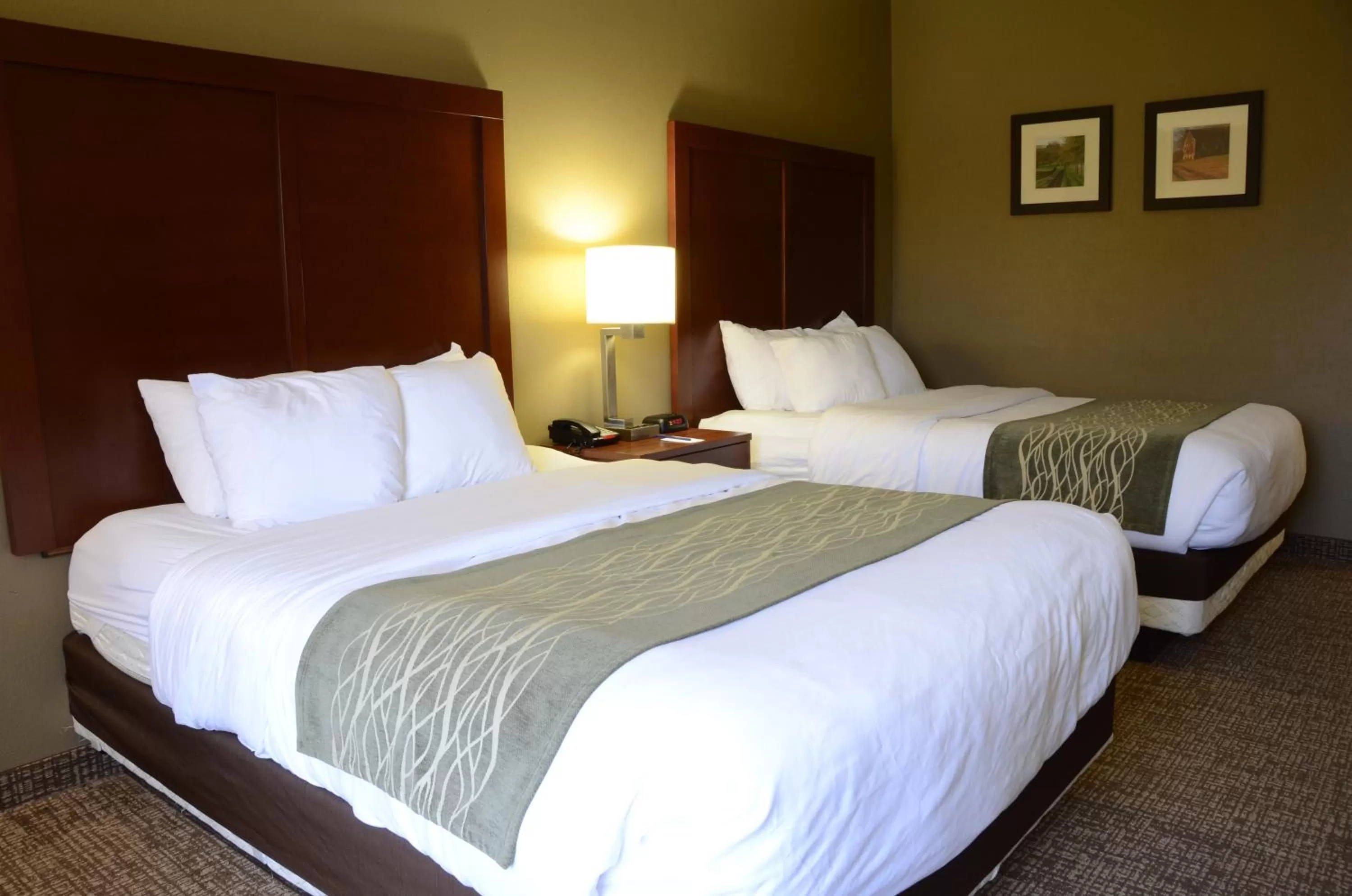 Bed in Comfort Inn & Suites Cave City