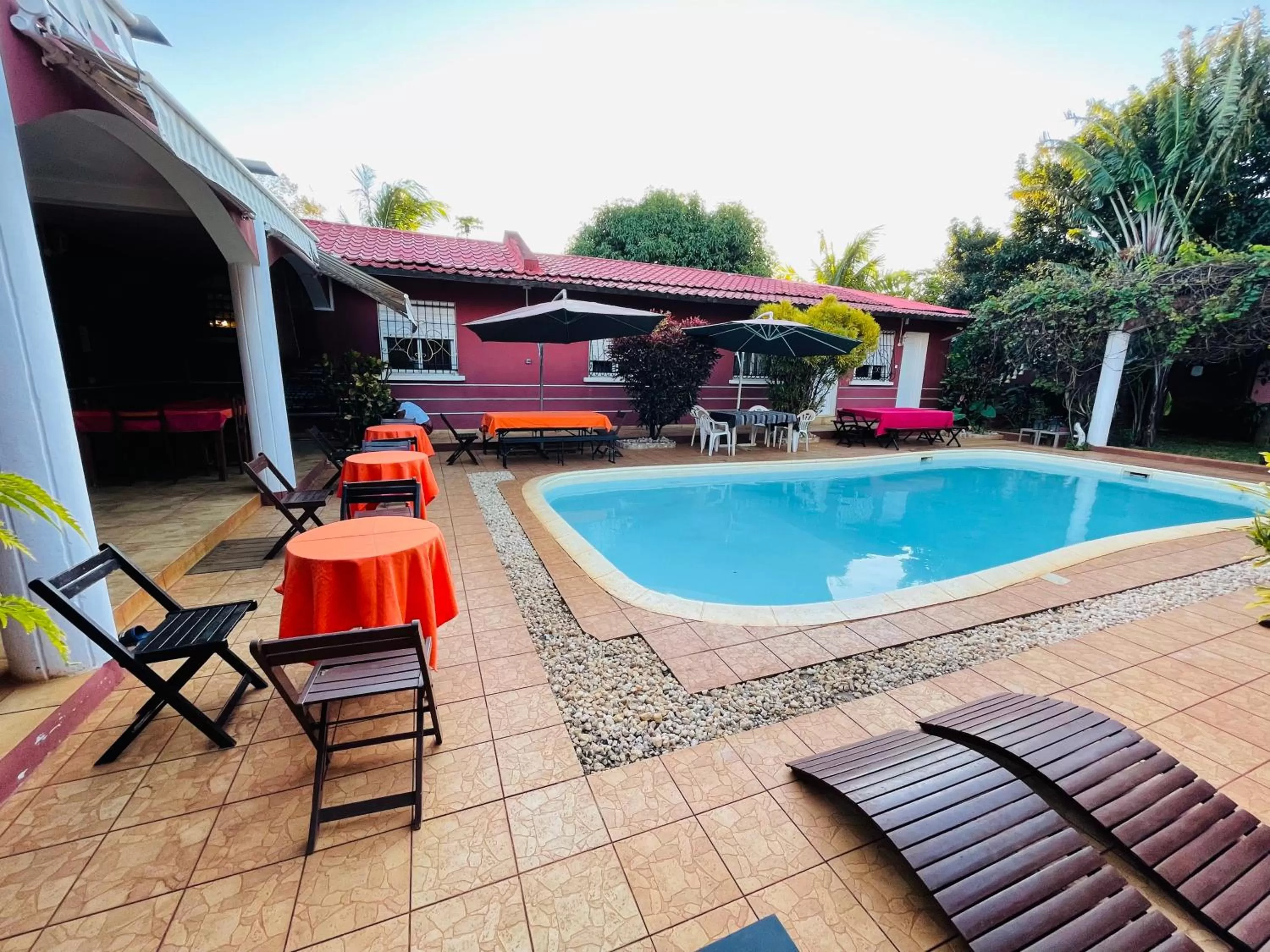 Swimming pool in Régina Lodge Diégo Suarez Madagascar