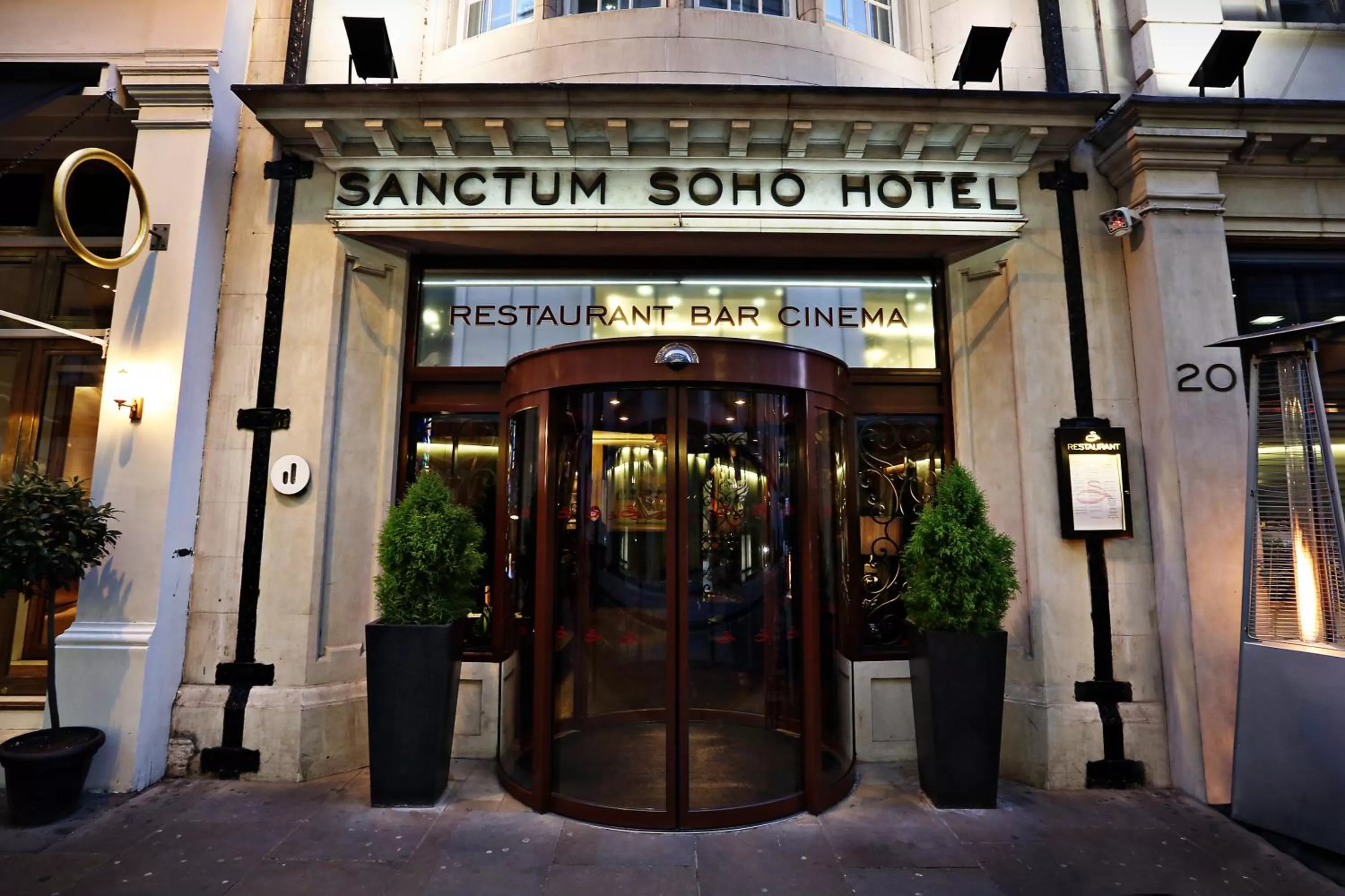 Facade/entrance in Karma Sanctum Soho Hotel