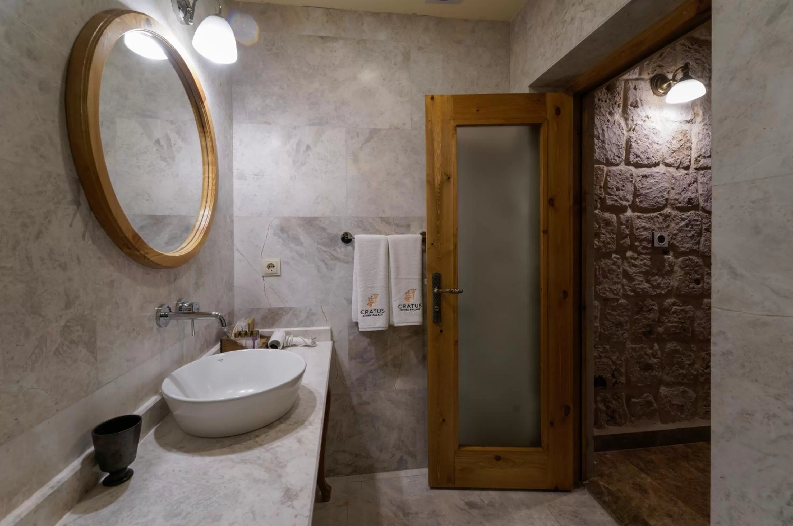 Toilet in Cratus Stone Palace