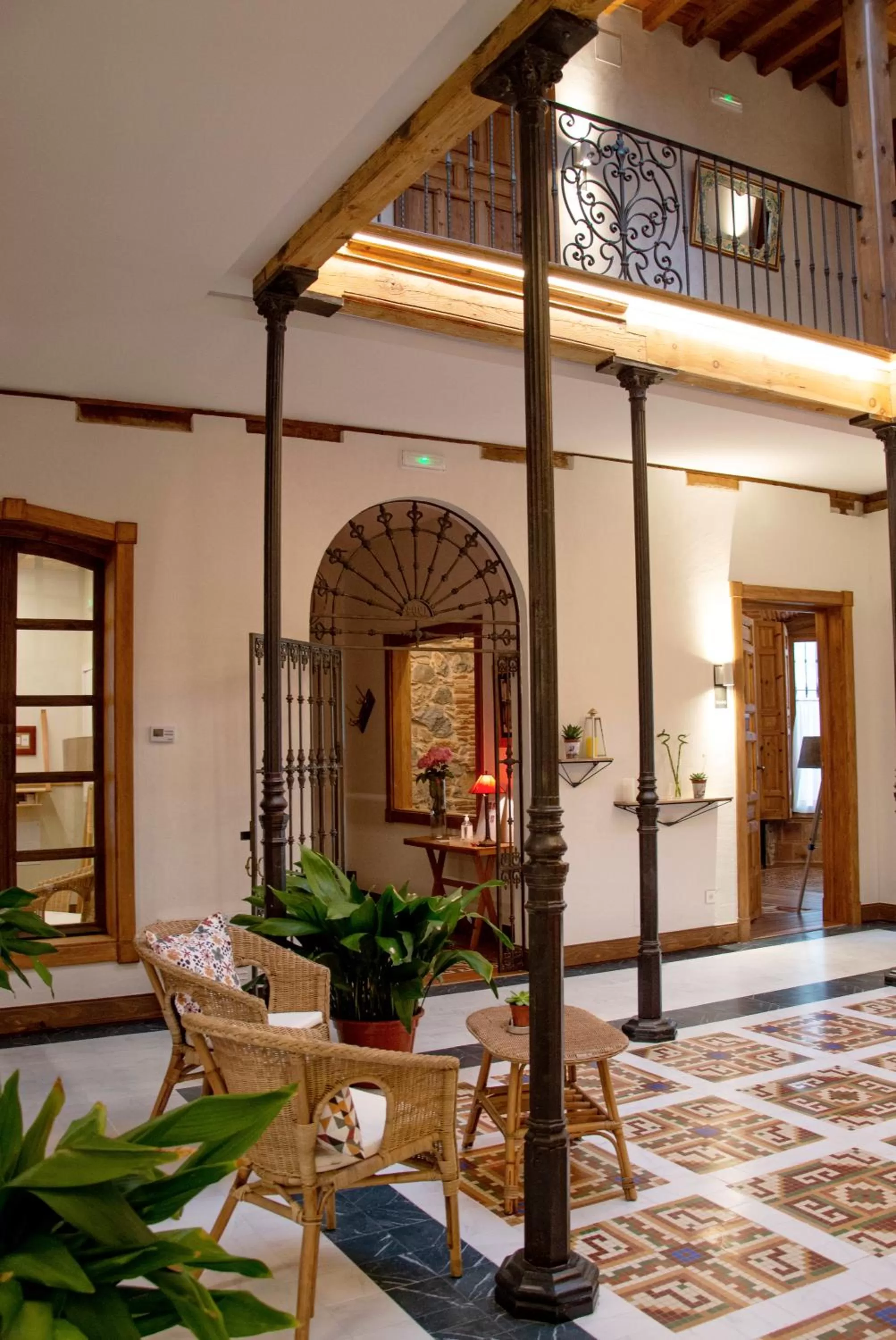 Patio in La Casa del Médico Hostería Rural