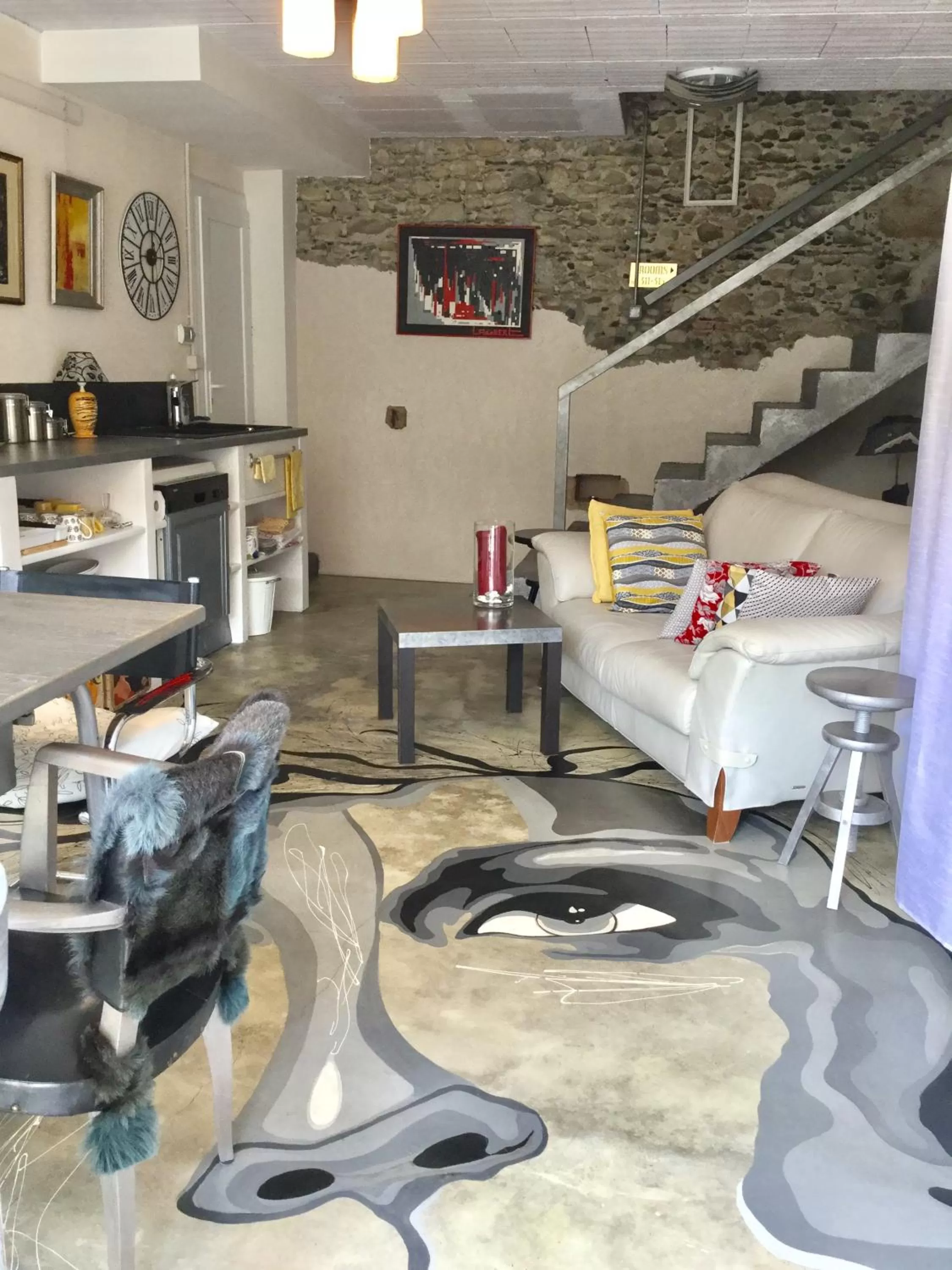 Kitchen or kitchenette, Restaurant/Places to Eat in Loft Atypique