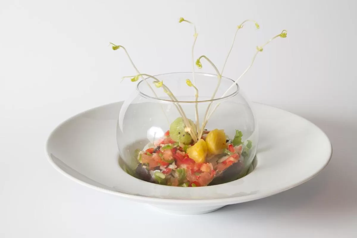 Food close-up in Hotel Oasis Familiar