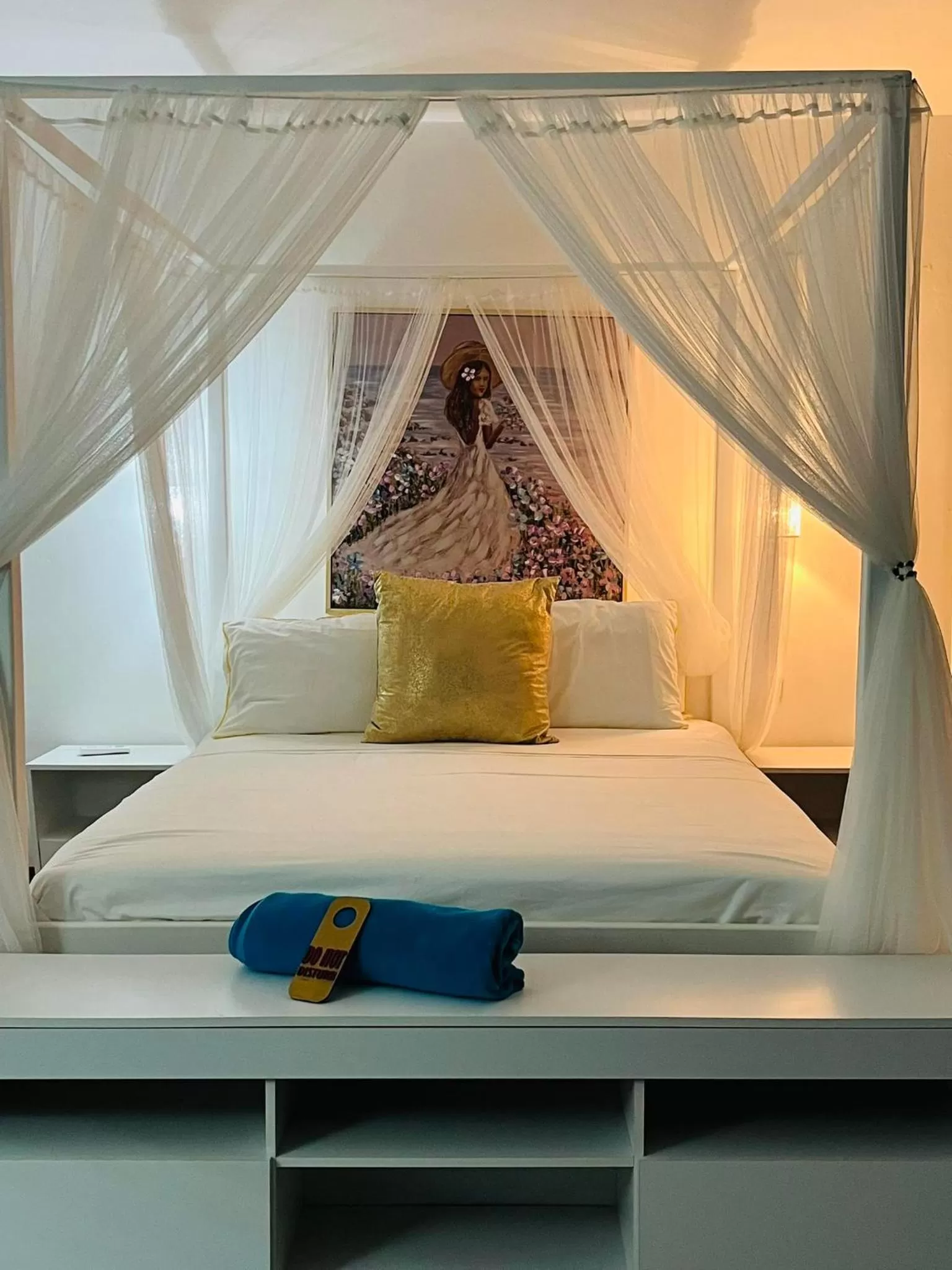 Bed in Fogo Boutique Hotel