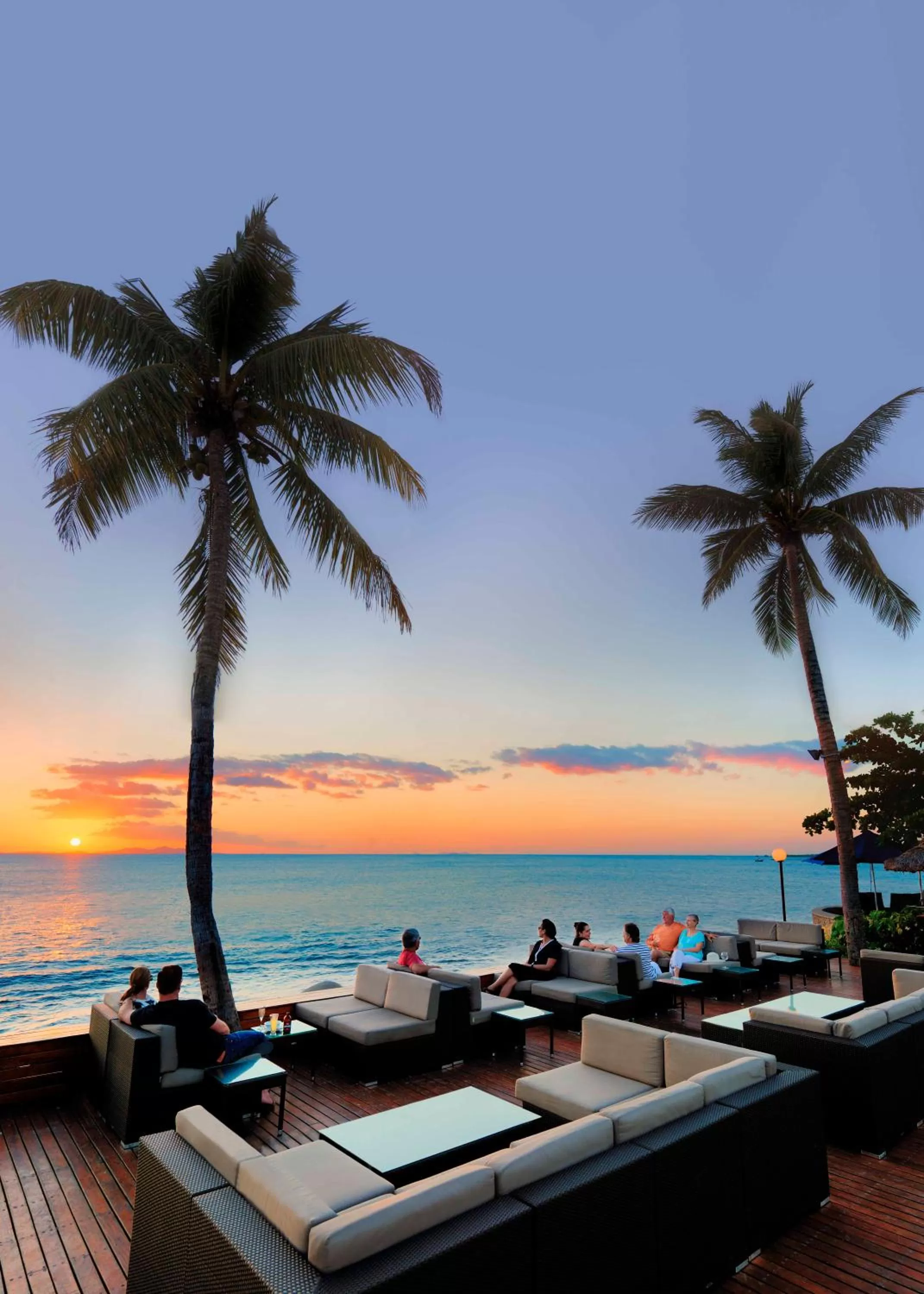 On site in Radisson Blu Resort Fiji