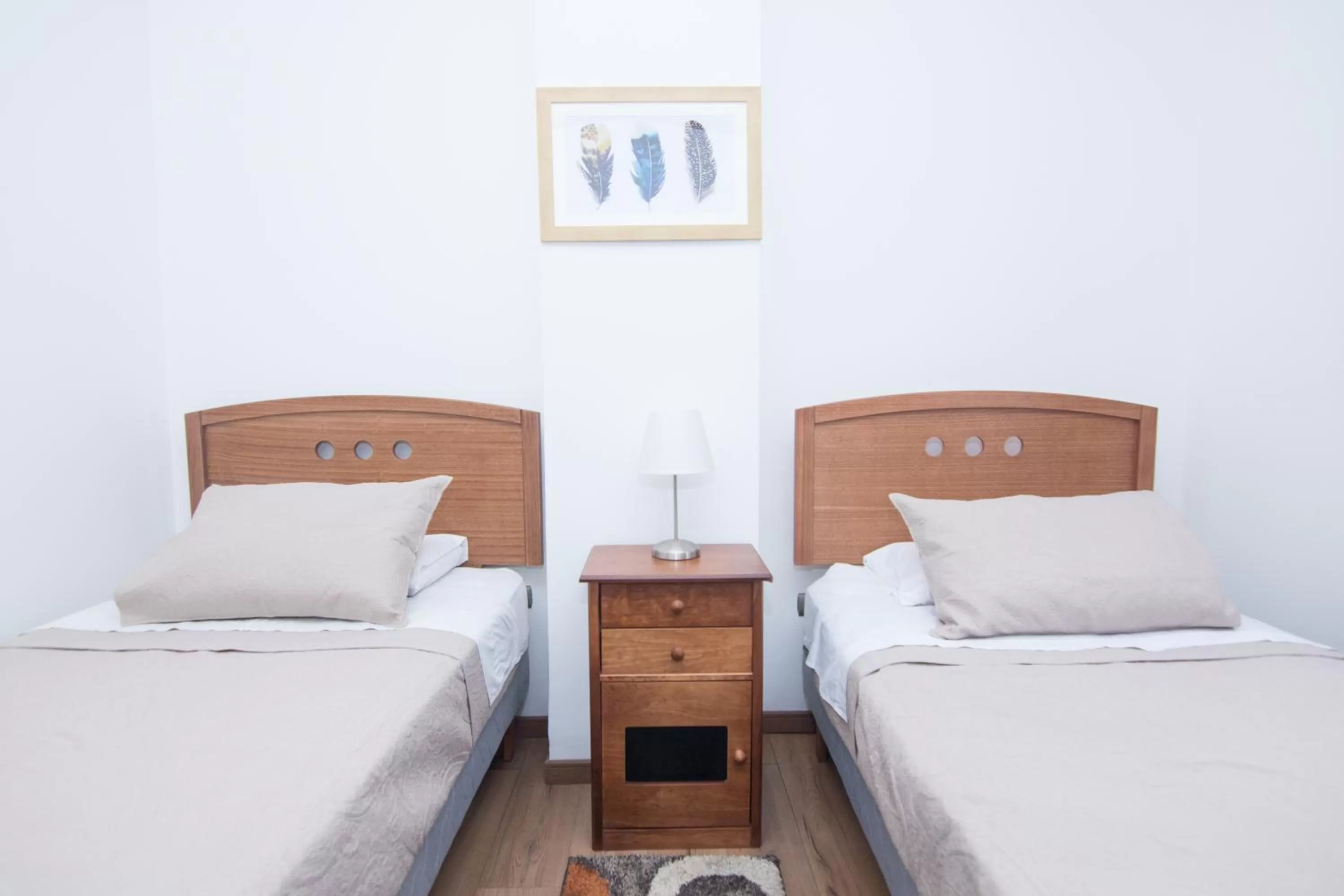 Bed in Lucia Agustina Hotel Boutique