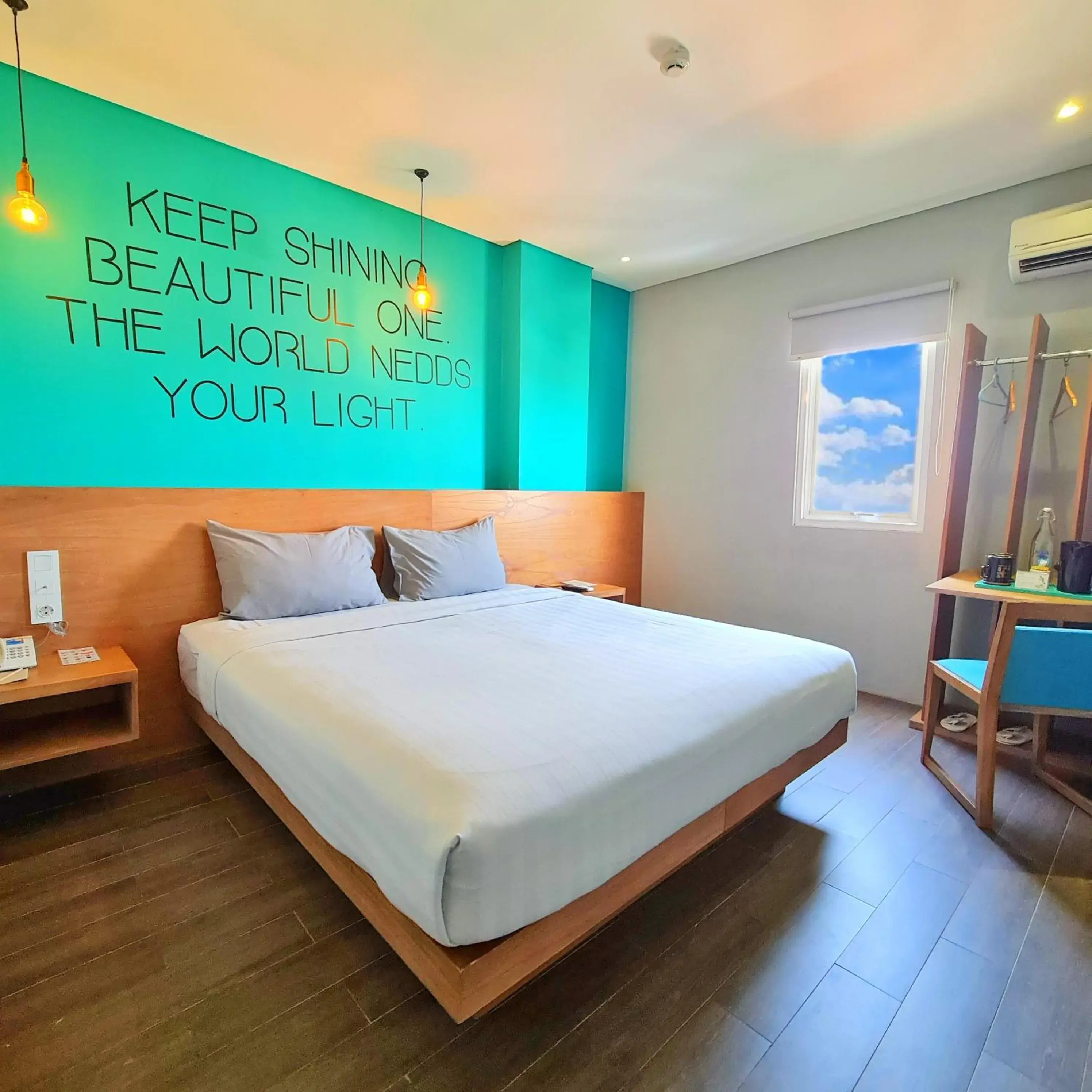 Superior Double or Twin Room in Radja Art and Boutique Hotel Simpang Lima Superior Double or Twin Room in Radja Art and Boutique Hotel Simpang Lima