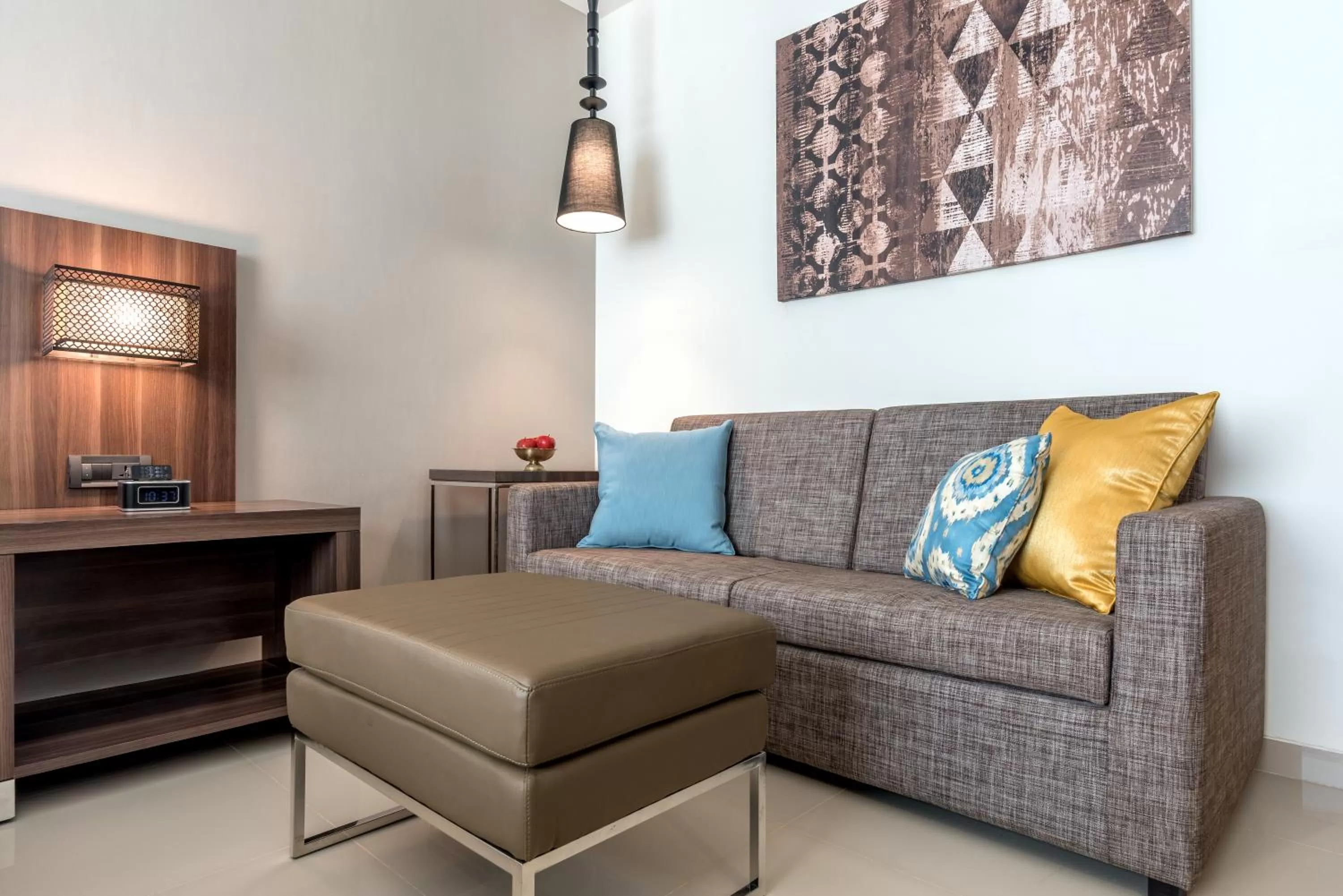 Seating area in The Residency Towers, Rameswaram