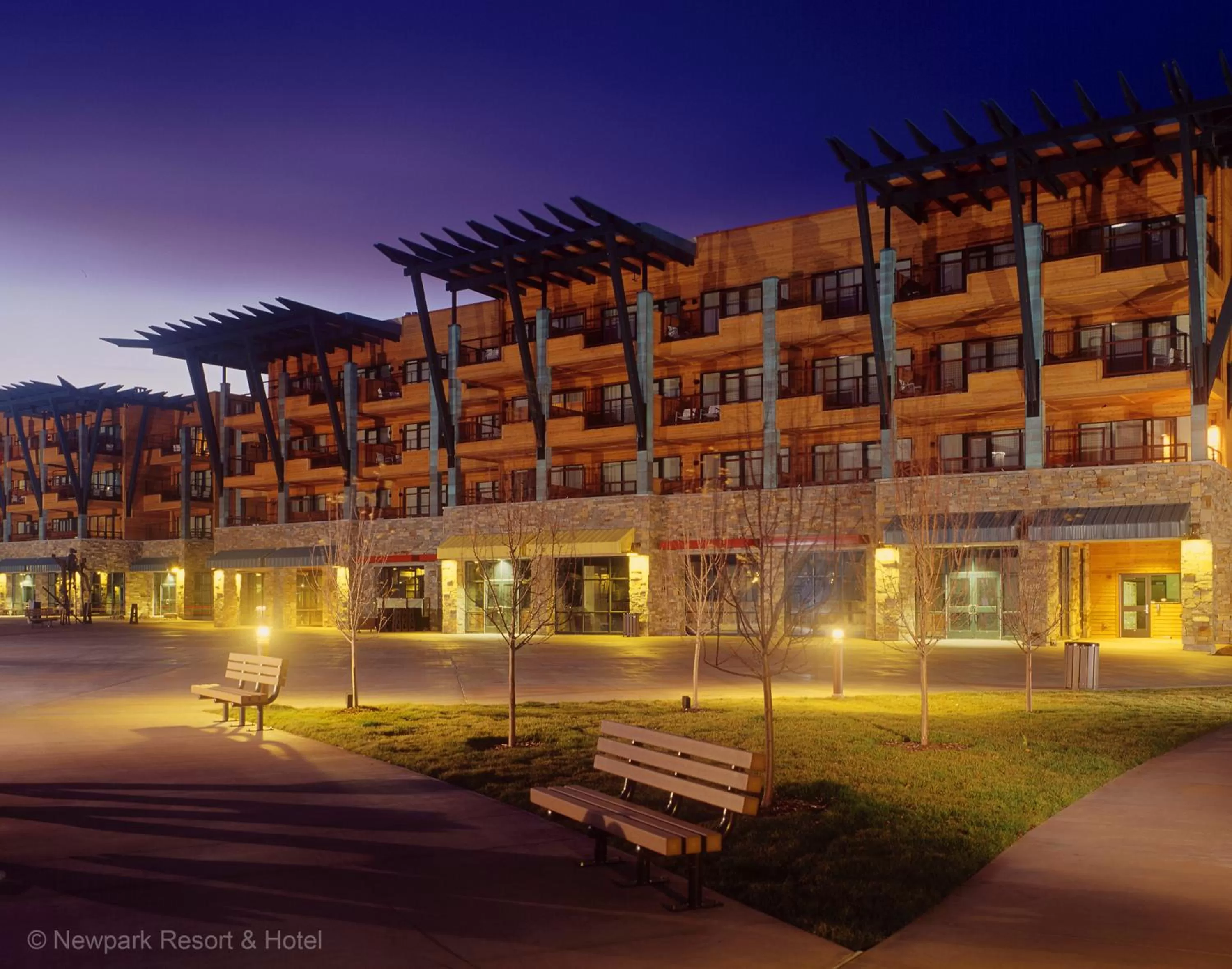 Property building in Newpark Resort