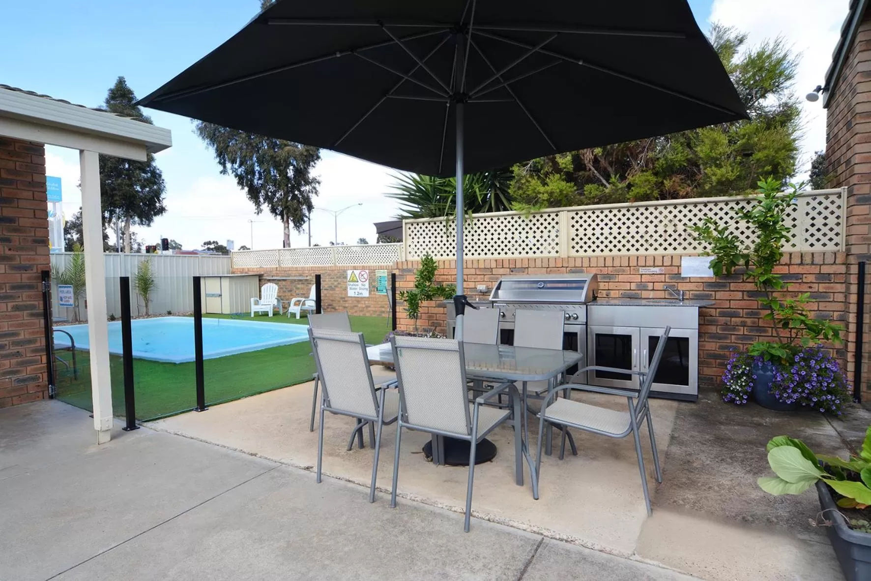 Area and facilities in Sandhurst Motor Inn Bendigo