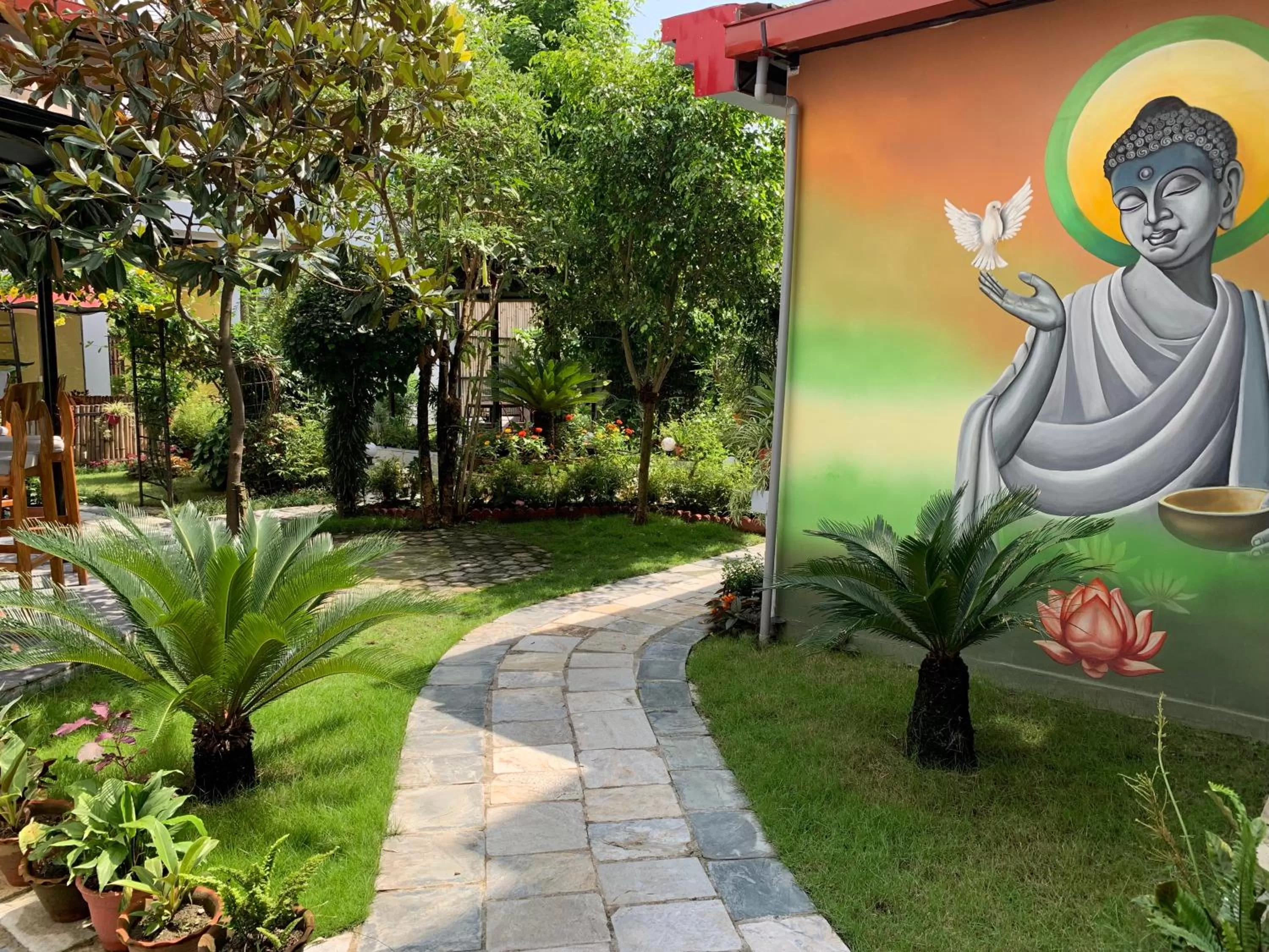 Garden in Hotel ABC, Boutique Hotel in Pokhara