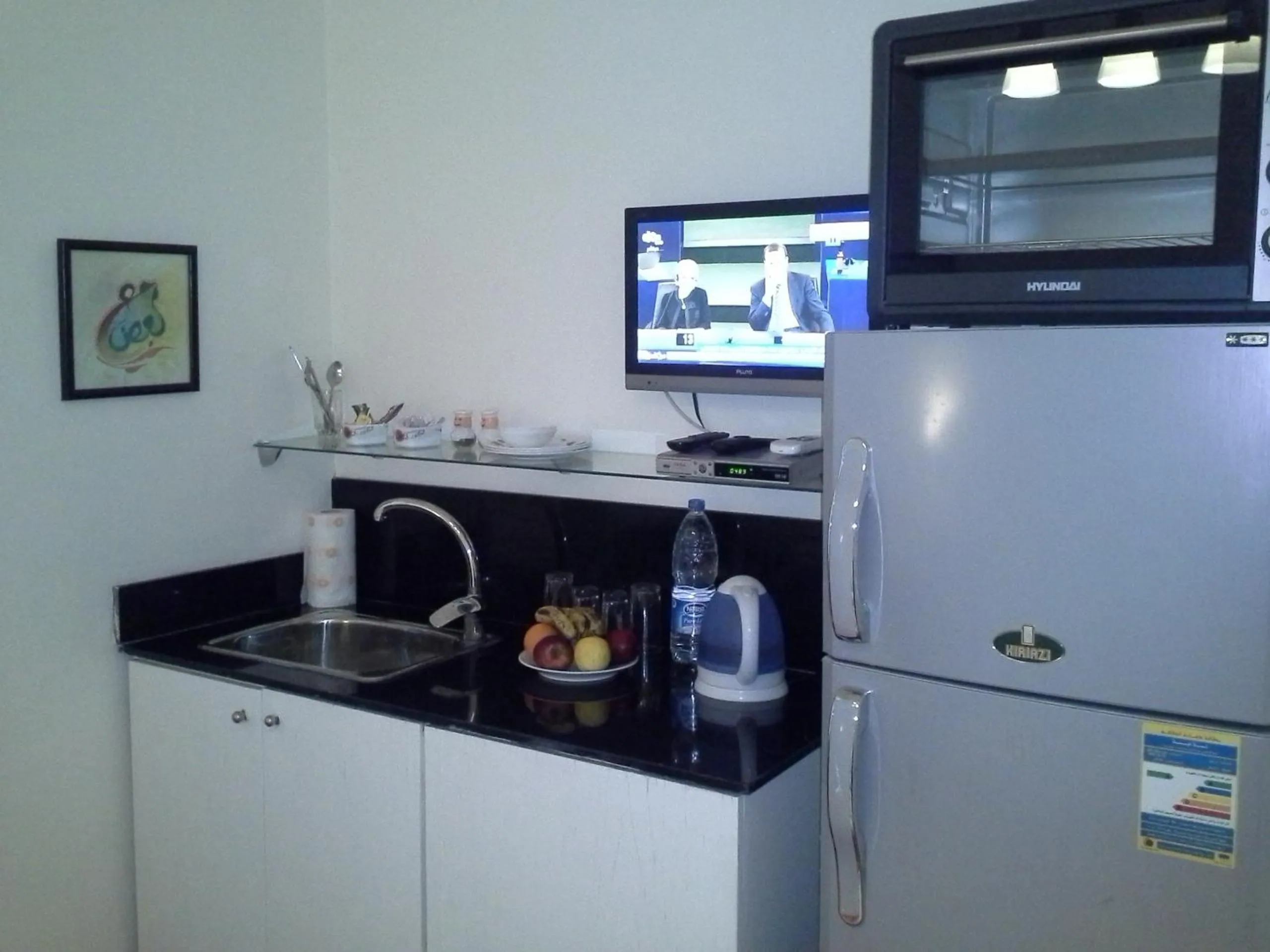 Kitchen or kitchenette in Alexander The Great Hotel
